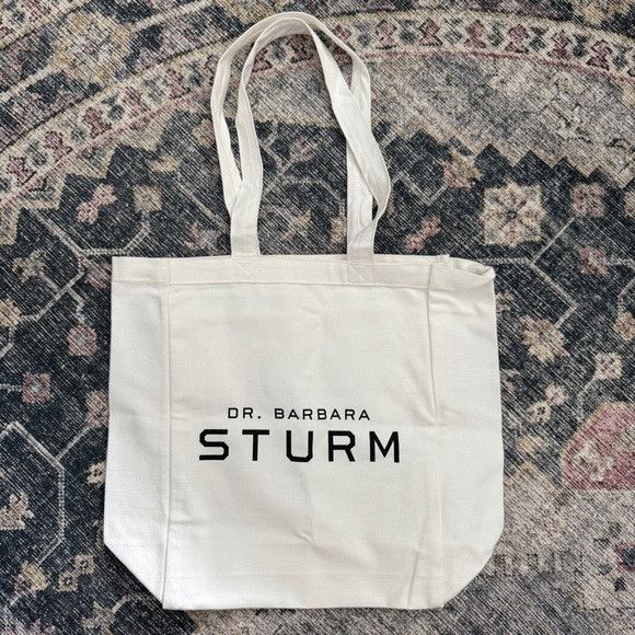 Other Dr. Barbara Sturm White Canvas Tote Bag Size ONE SIZE - 1 Preview