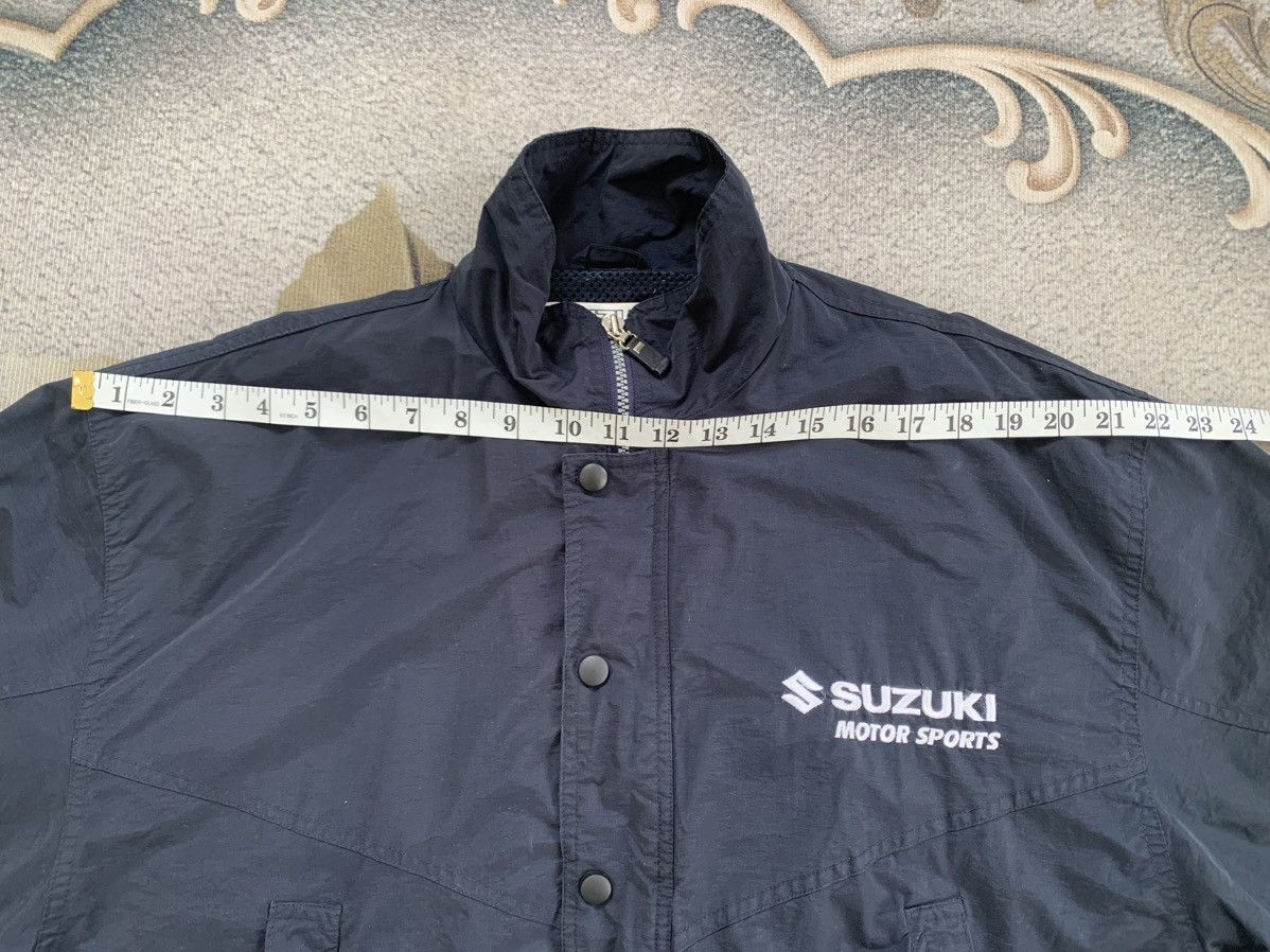 Japanese Brand Vtg Suzuki MotorSports Big Logo Embroidered Jacket Size US L / EU 52-54 / 3 - 16 Thumbnail