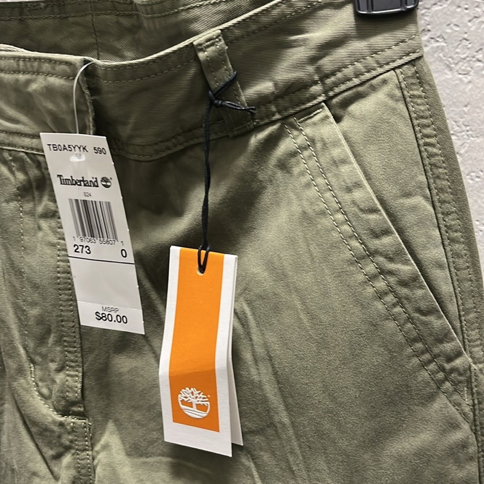 Timberland Timberland Women’s Utility Cargo Pant Size 27W x 30L Khaki Size 27" / US 4 / IT 40 - 3 Thumbnail