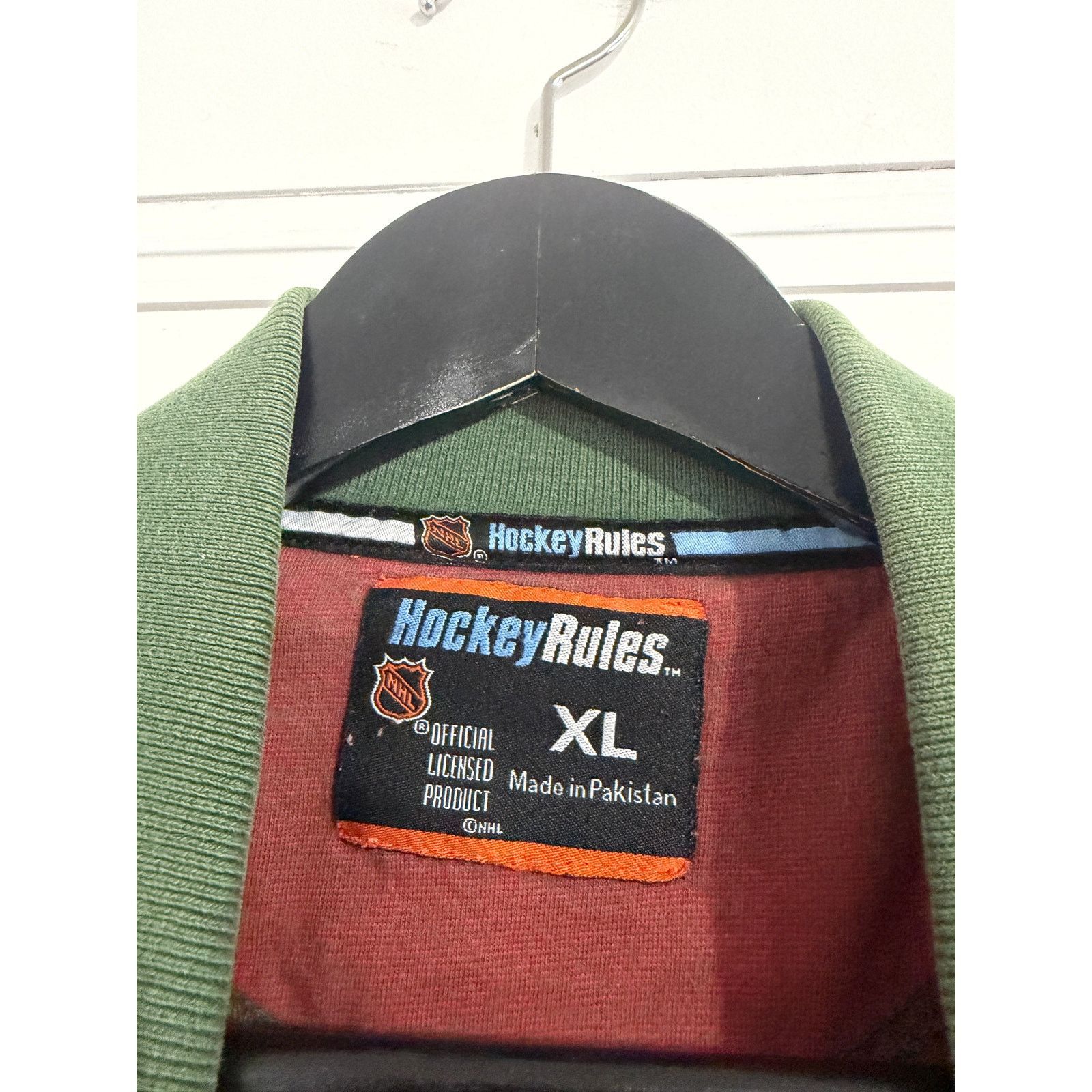 NHL Retro Minnesota Wild NHL Hockey Polo Shirt Men's Size XL Size US XL / EU 56 / 4 - 4 Thumbnail