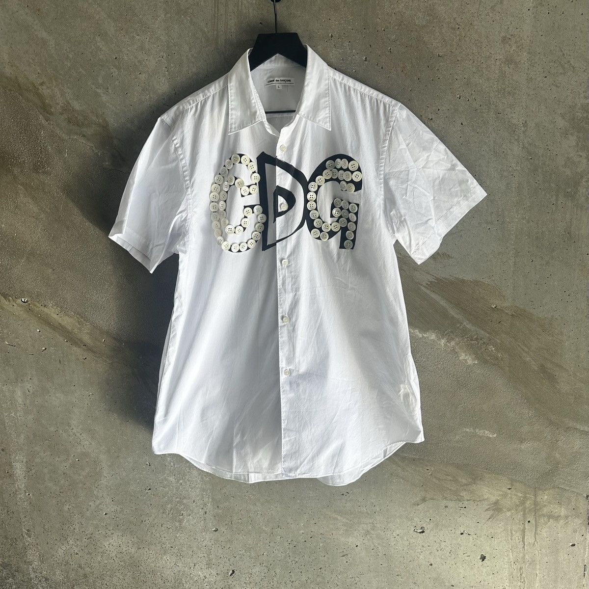 Comme des Garcons CDG AD2015 “Button” Shirt Size US L / EU 52-54 / 3 - 1 Thumbnail
