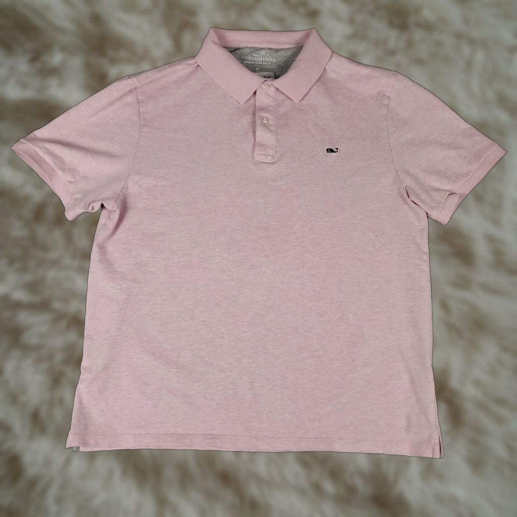 Vineyard Vines Vineyard Vines Polo Shirt Mens Medium Pink Edgartown Golf Short Sleeve Polo Shirt Mens M Pink Edgartown Golf Short Sleeve Size US M / EU 48-50 / 2 - 1 Thumbnail