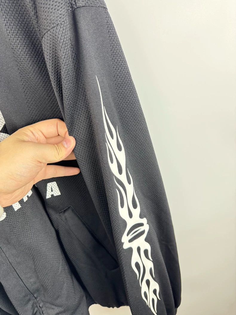 Balenciaga Balenciaga new flame logo mesh coach jacket-2506 Size US XS / EU 42 / 0 - 3 Thumbnail