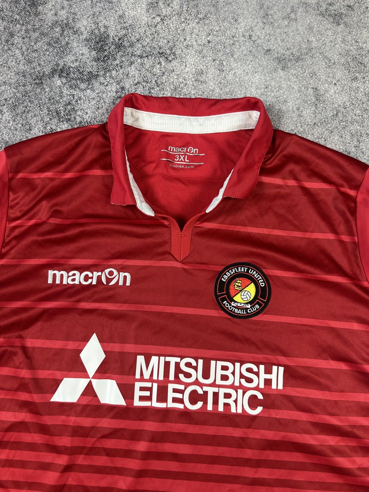 Macron Macron Ebbsfleet United soccer jersey rare Streetwear 3XL Size US XXL / EU 58 / 5 - 2 Thumbnail