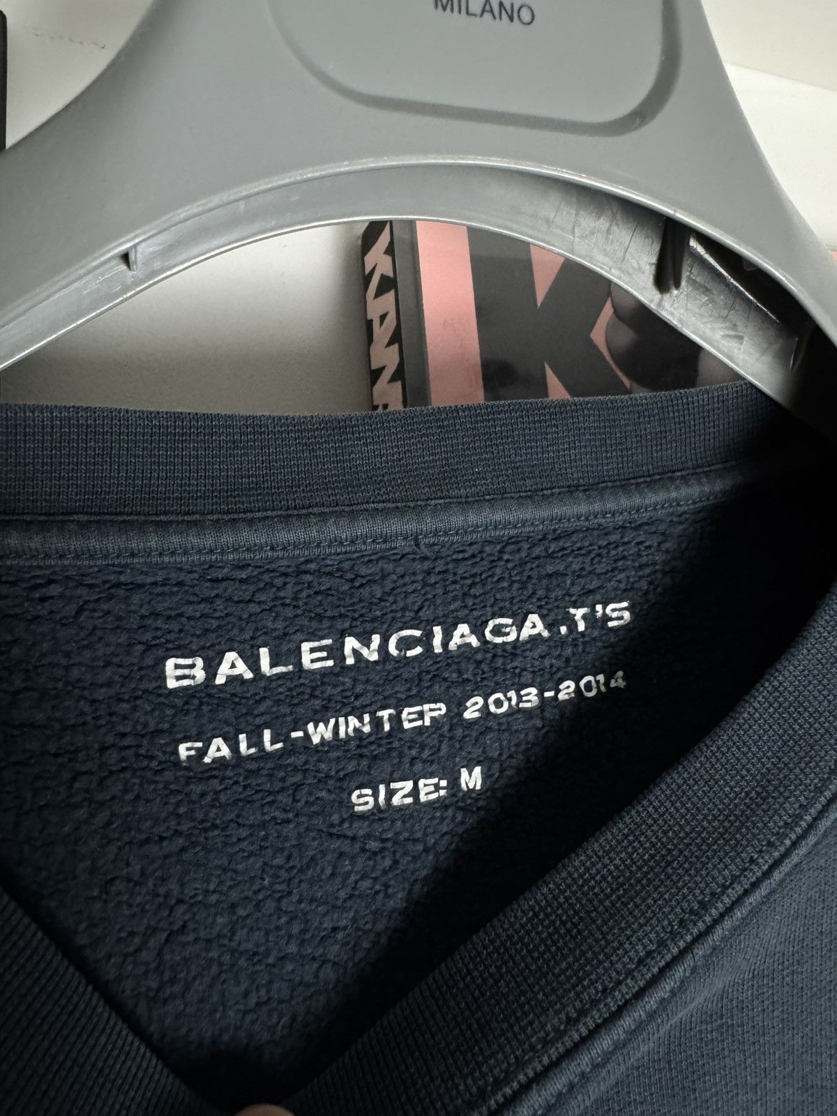 Balenciaga Balenciaga Paris Fw13-14 Runway designer crewneck sweatshirt Size US M / EU 48-50 / 2 - 2 Thumbnail