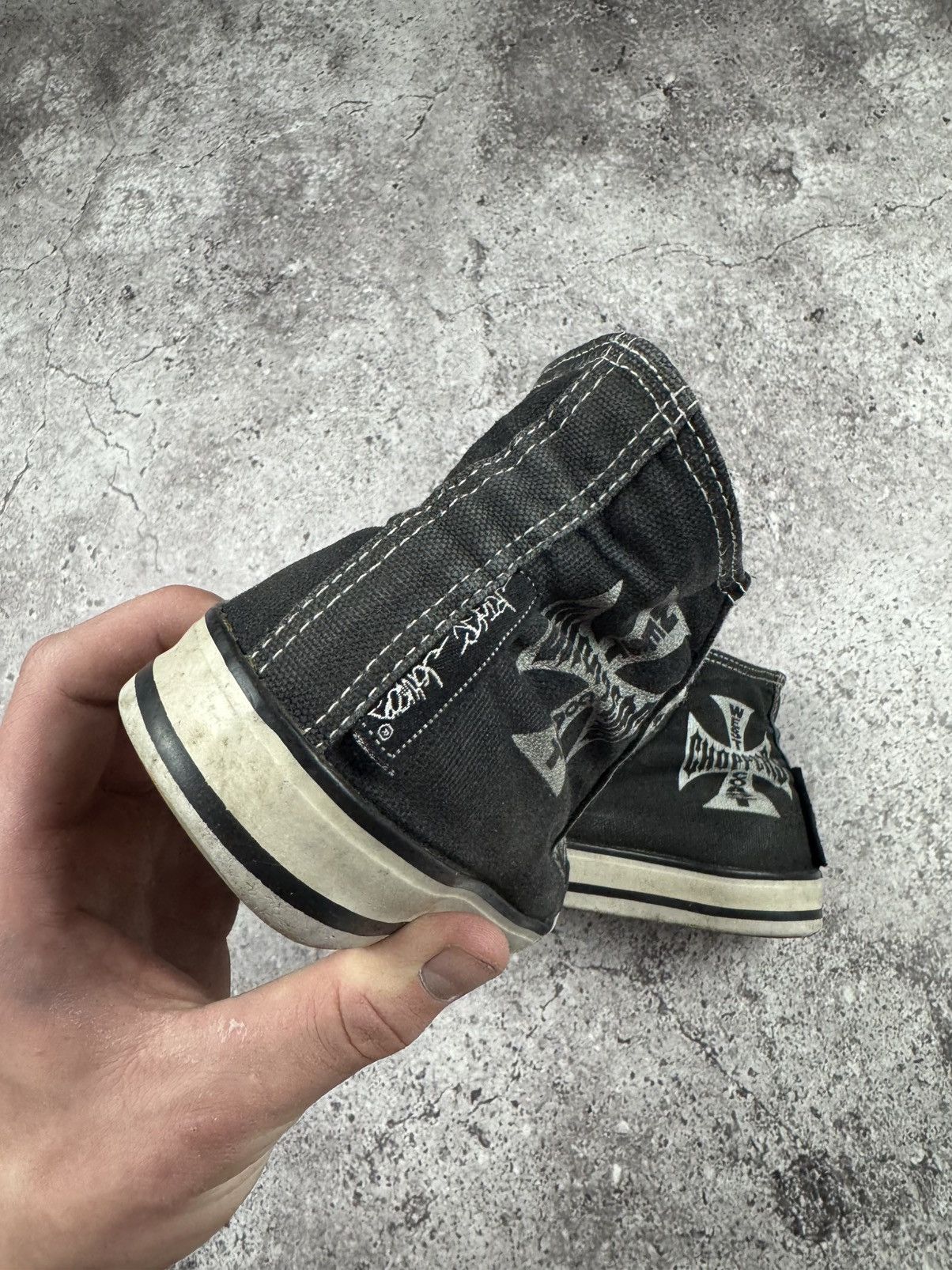 West Coast Choppers Vintage West Coast Choppers Sneakers Shoes y2k 90s Size 36 Size US 4 / IT 34 - 8 Thumbnail