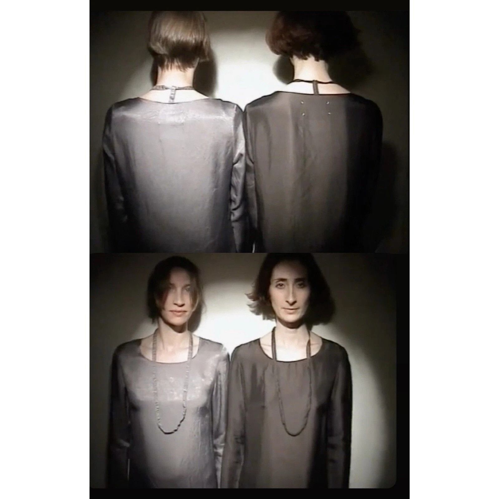 Maison Margiela FW 1999–2000 Burgundy Lining Top with Built-in Necklace Size L / US 10 / IT 46 - 1 Thumbnail