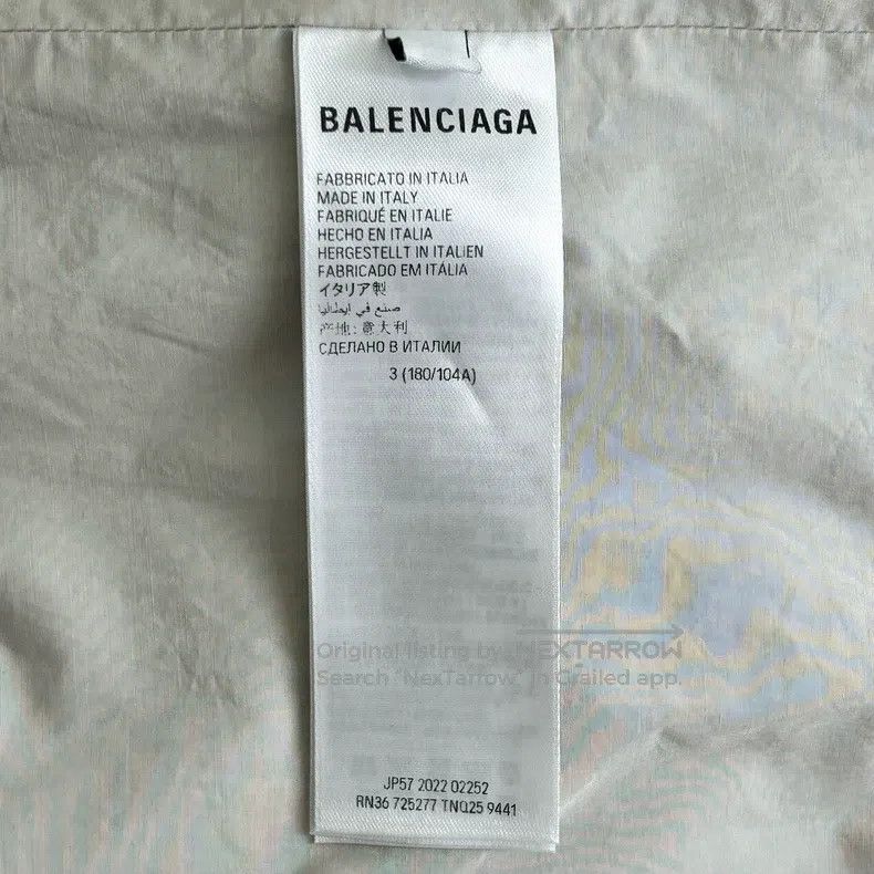Balenciaga Balenciaga Solid Color Collar Zip-Up Jacket Size US L / EU 52-54 / 3 - 4 Thumbnail