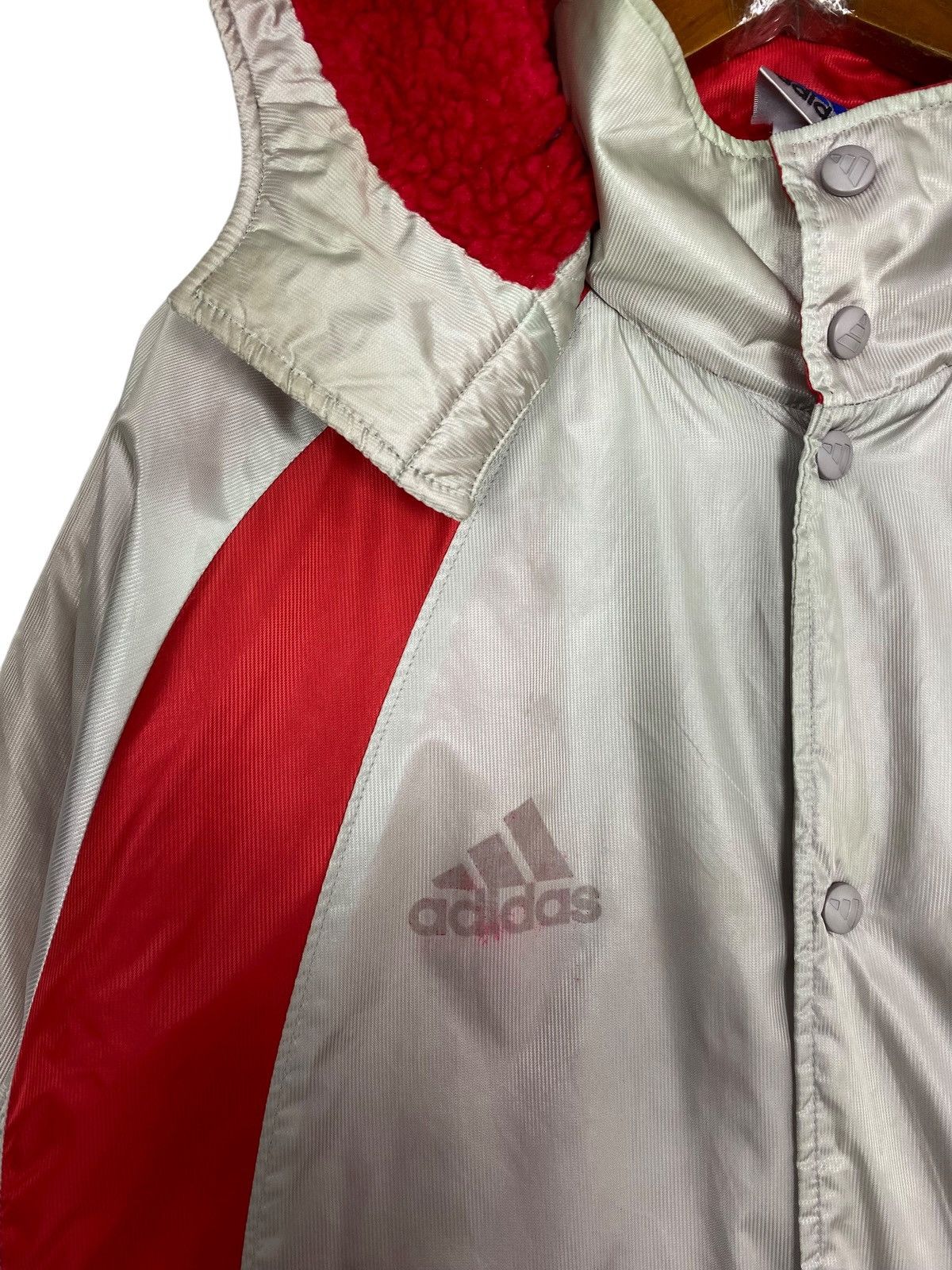 Adidas Rare‼️ Vintage Adidas Parka for Winter Big Logo Size US L / EU 52-54 / 3 - 5 Thumbnail