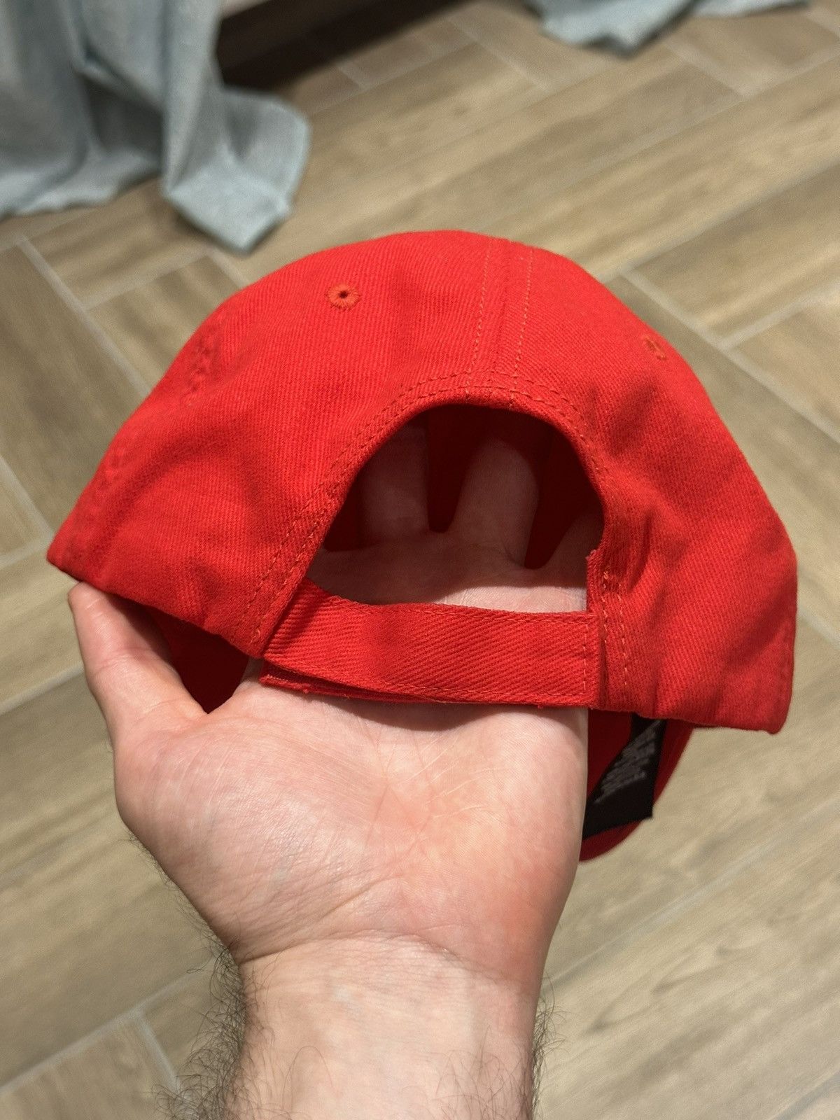 Balenciaga 495$ Balenciaga Gothic Embroidered Text Cap Size ONE SIZE - 4 Thumbnail