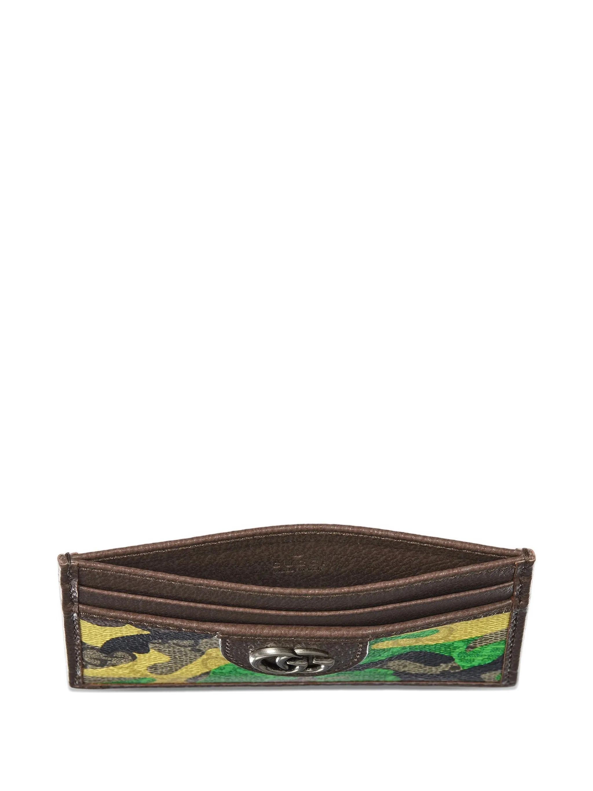Gucci Gucci GG Camouflage Card Holder Size ONE SIZE - 3 Thumbnail