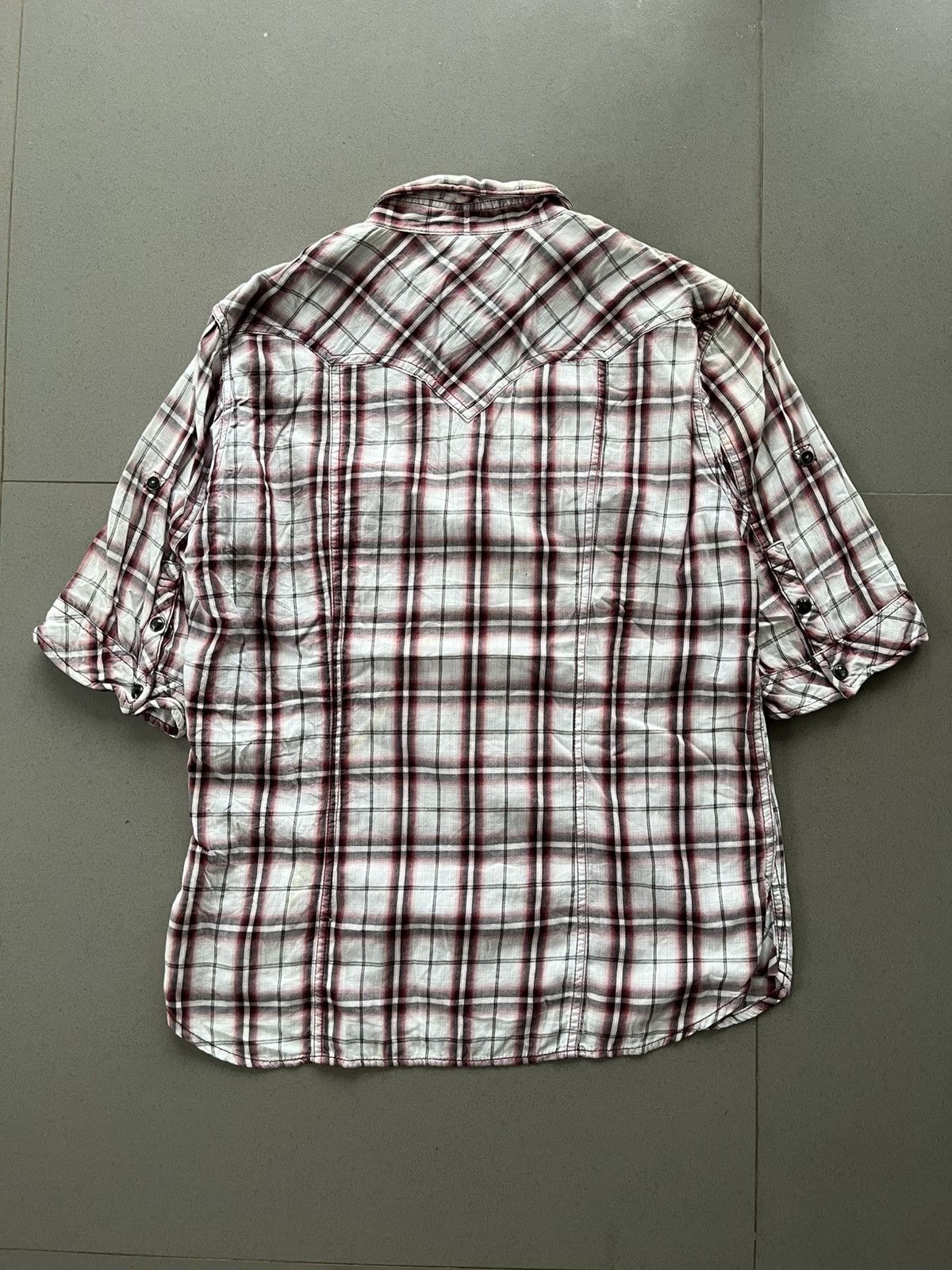 Yasuyuki Ishii Japanese NCFM Nicole Club For Men Punk Flanel Seditionaries Size US M / EU 48-50 / 2 - 2 Thumbnail