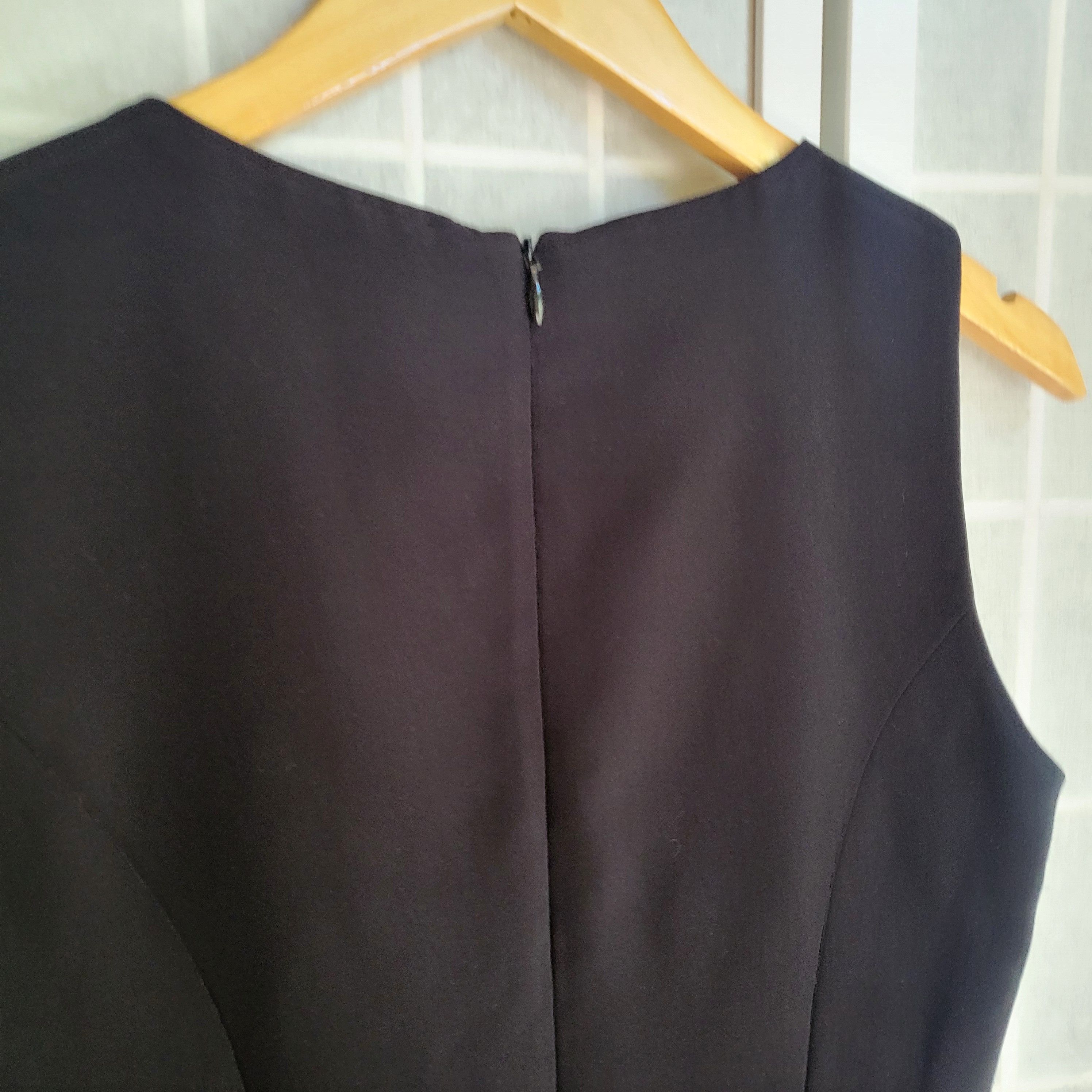 Amanda Uprichard Amanda Uprichard Black Mini Dress Sz S Size S / US 4 / IT 40 - 8 Thumbnail