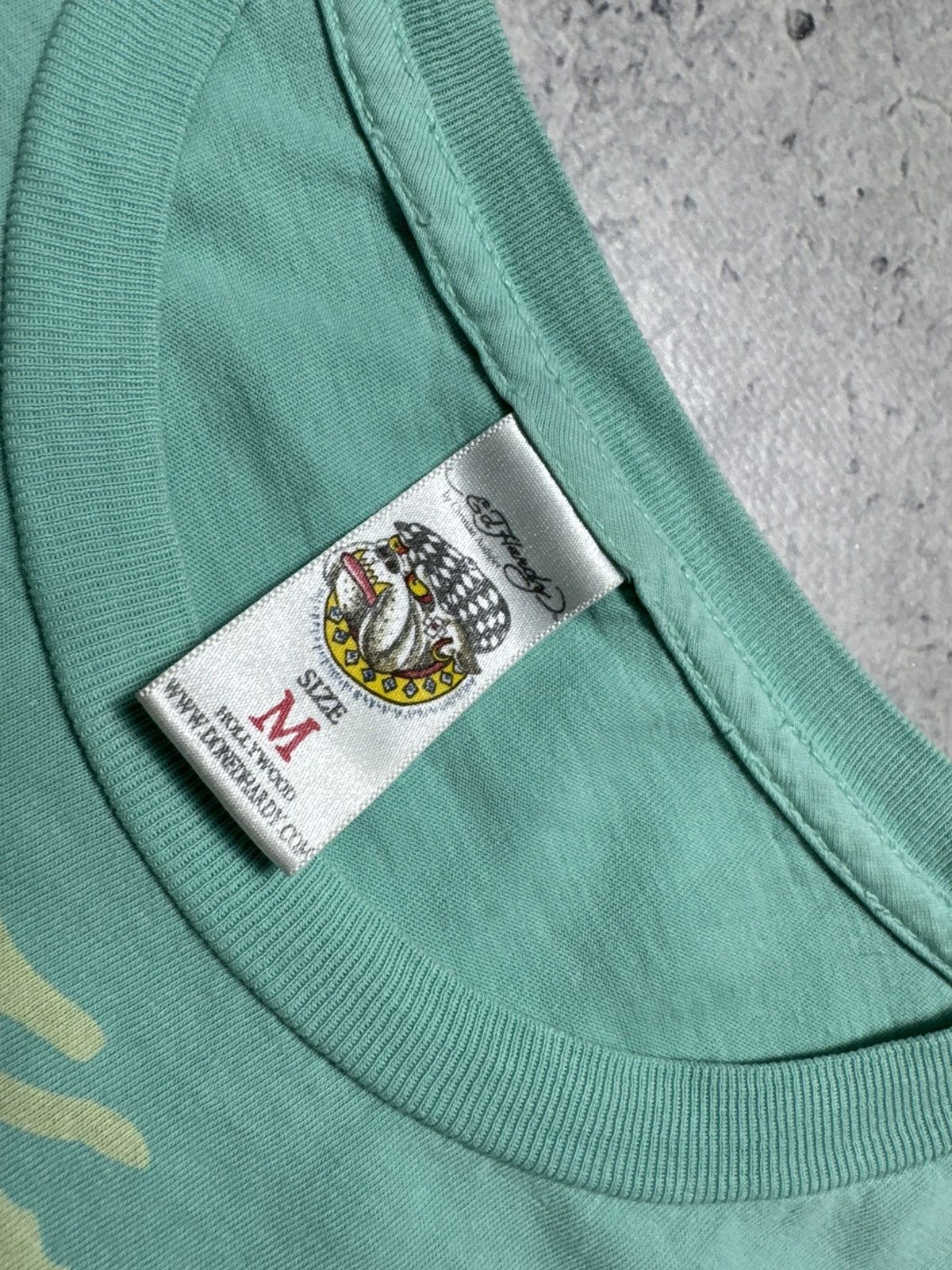 Ed Hardy Ed Hardy by Christian Audigier Big Logo T-Shirt Size M Size US M / EU 48-50 / 2 - 6 Thumbnail