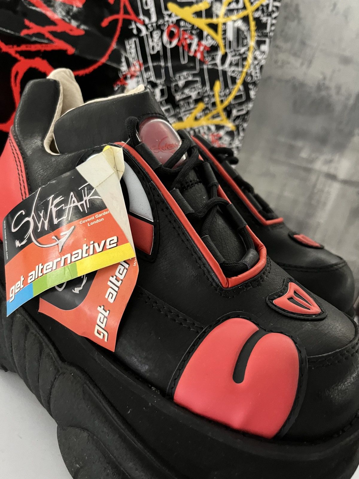 SWEAR London Swear alternative tribe mad dogs black Size US 9 / EU 42 - 11 Thumbnail