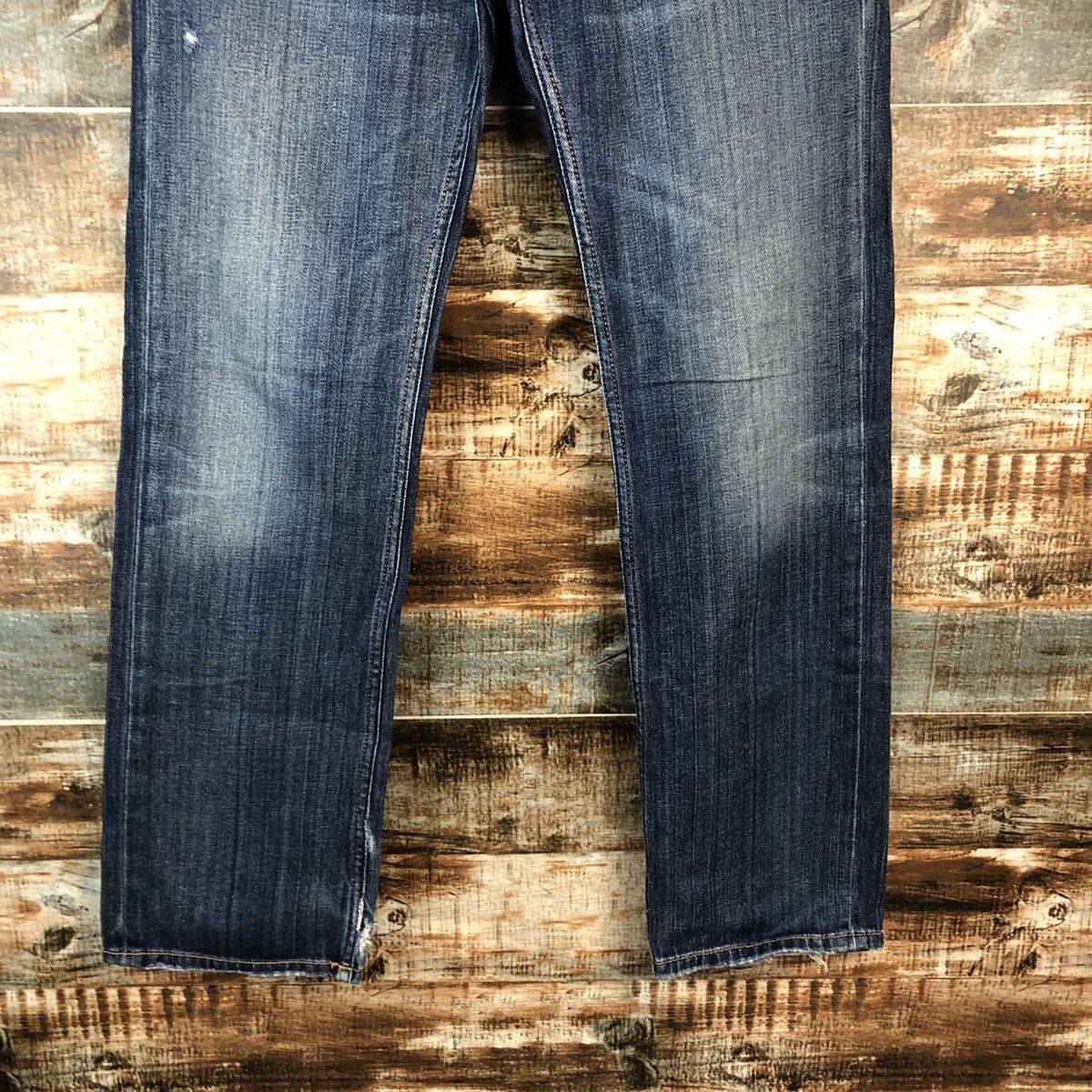 Diesel DLL Diesel Larkee Blue Distressed Denim Pants #C082 Size US 30 / EU 46 - 6 Thumbnail