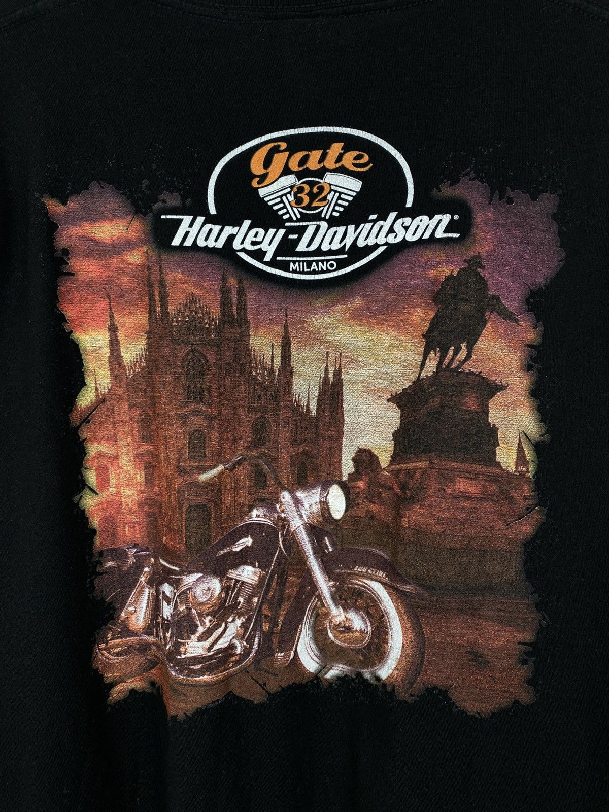 Other Harley Davidson USA Eagle Ride Free 2019 T-Shirt Black Y2K Size US L / EU 52-54 / 3 - 6 Thumbnail