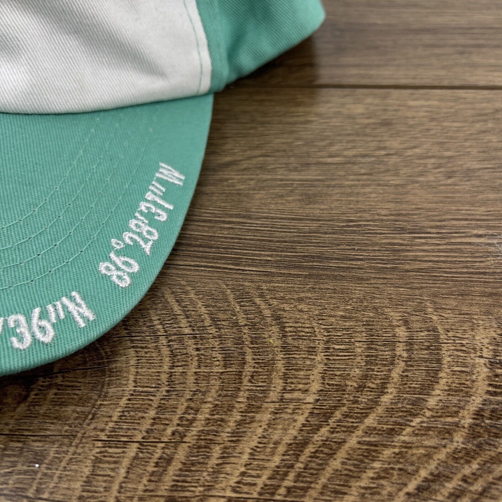 Other Destin Florida Teal Hat Adjustable Adult Size Hat Cap Size ONE SIZE - 8 Thumbnail