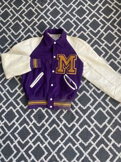 Vintage Purple Varsity Jacket – HEDGE