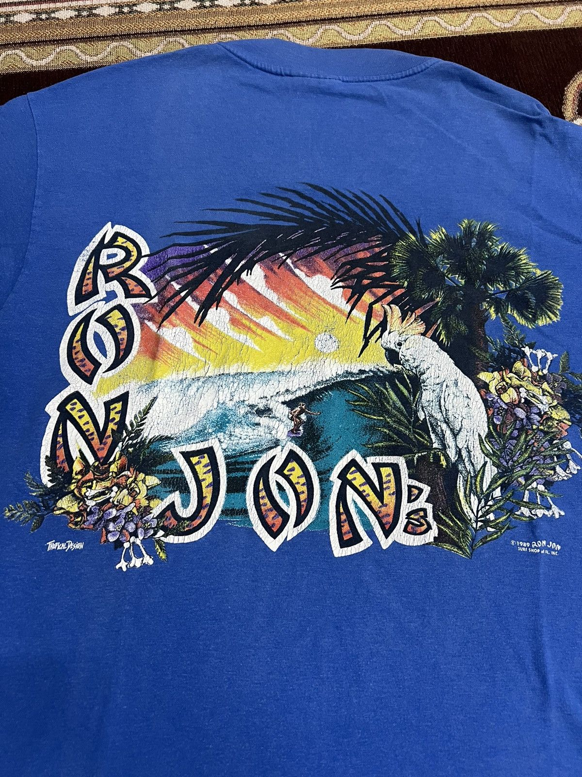 Ron Jon Surf Shop × Vintage Vintage 1989 Ron Jon - Short Sleeve Size US M / EU 48-50 / 2 - 11 Thumbnail