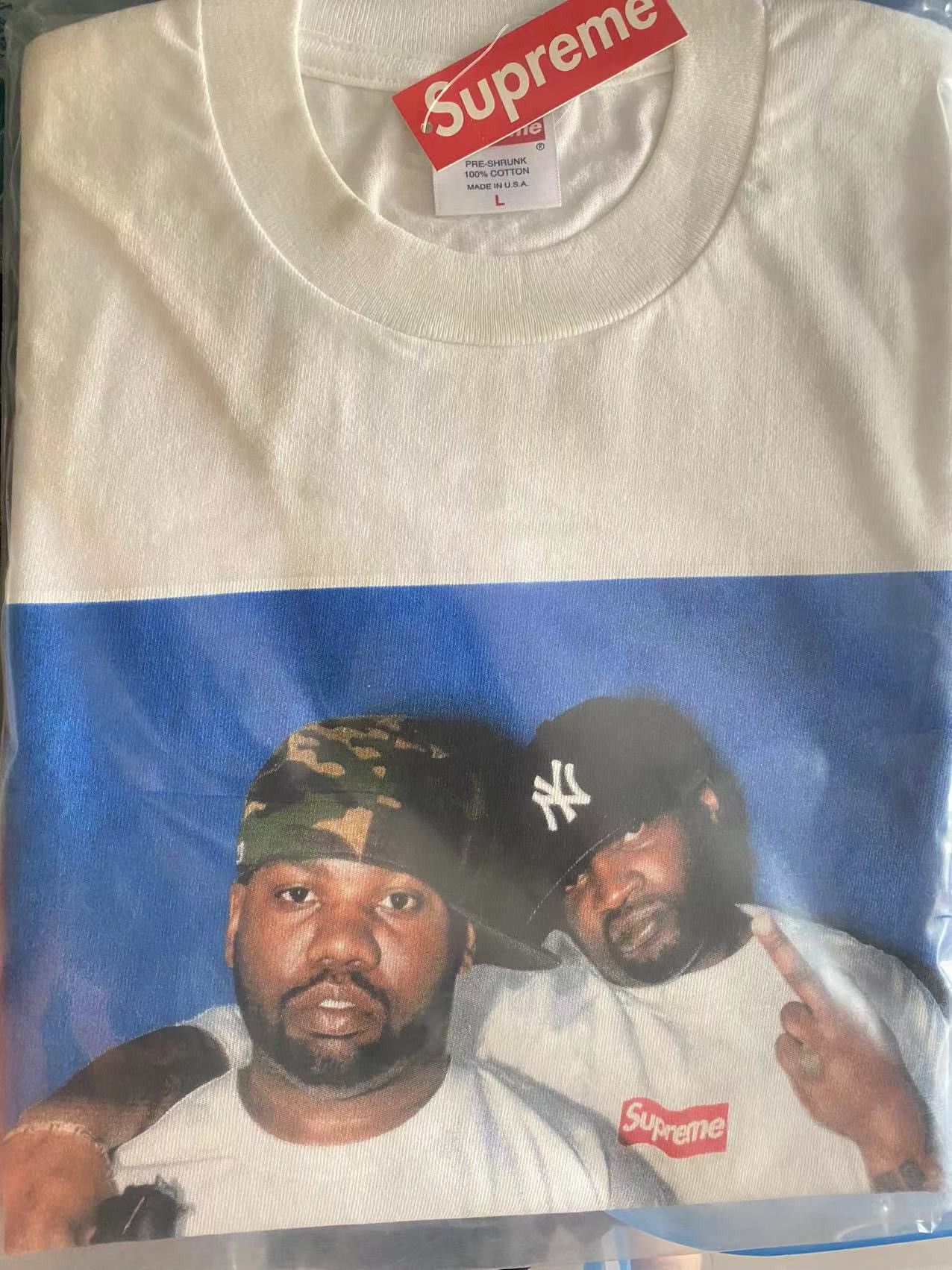 Supreme Supreme 05 raekwon Photo tee White ds with tag | Grailed