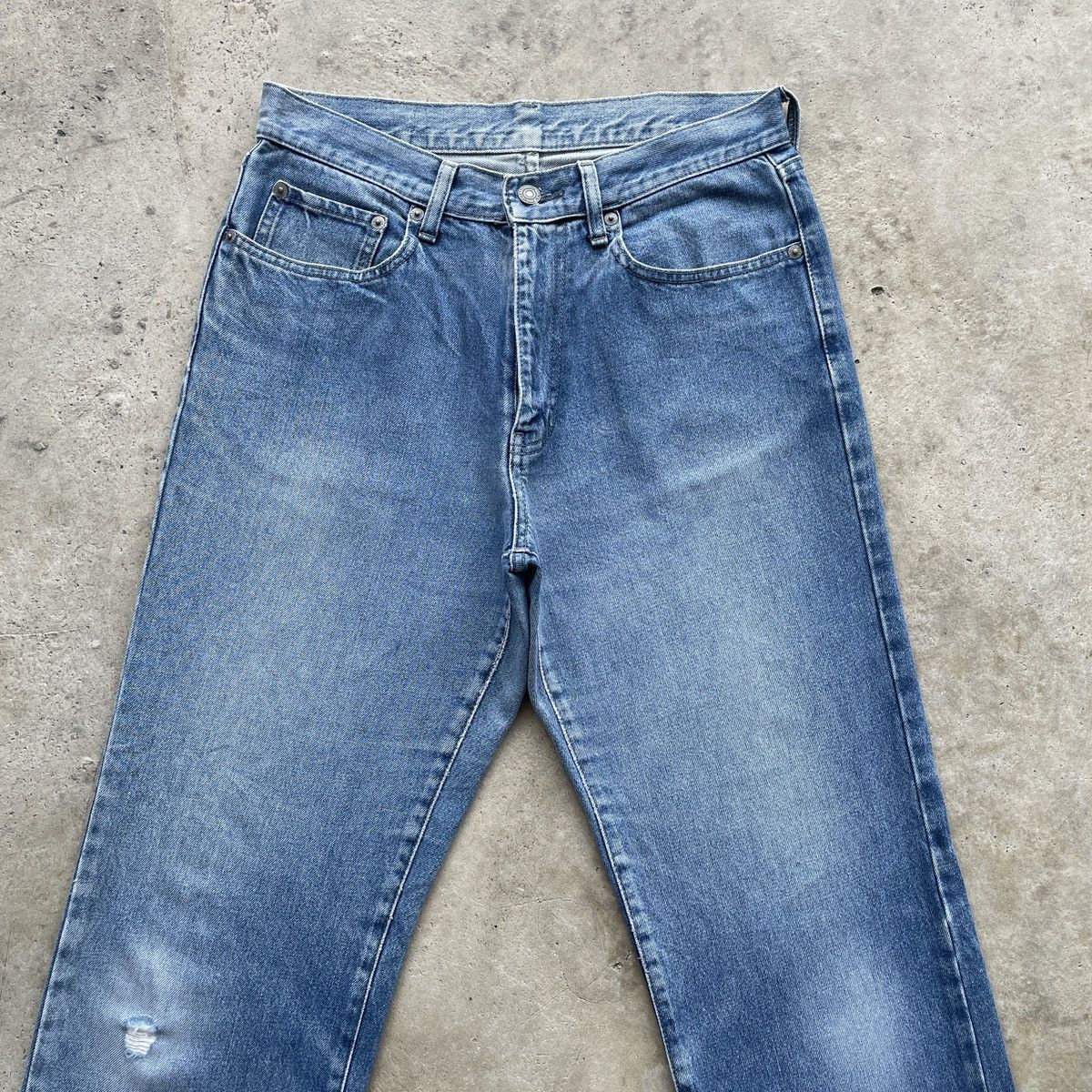 Japanese Brand W30x30💥 Vintage Japanese Jeans Faded Denim Pants Size US 30 / EU 46 - 3 Thumbnail