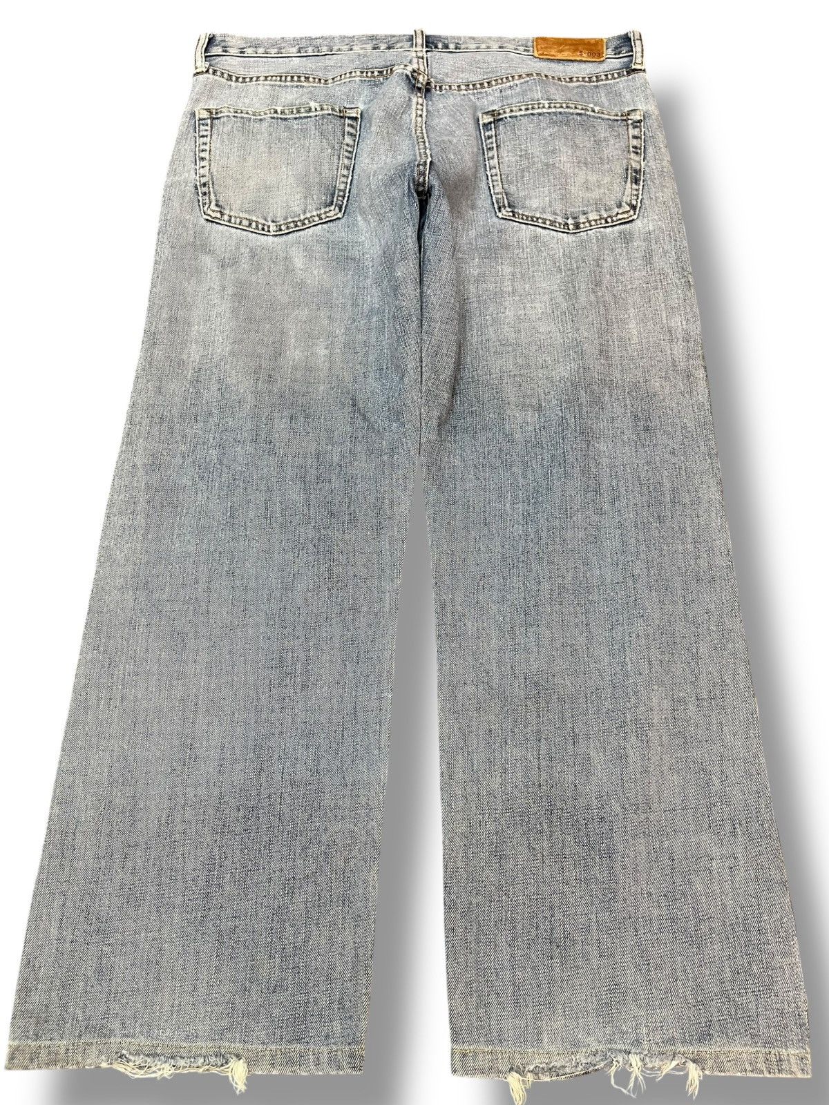 Jun Takahashi × Uniqlo Vintage Uniqlo S-003 Baggy Distressed Denim Size US 36 / EU 52 - 5 Thumbnail