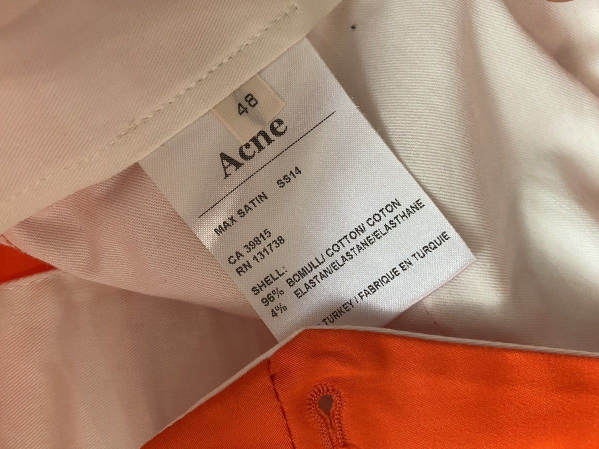 Acne Studios Acne Studios cotton pants Size 27" / US 4 / IT 40 - 4 Thumbnail
