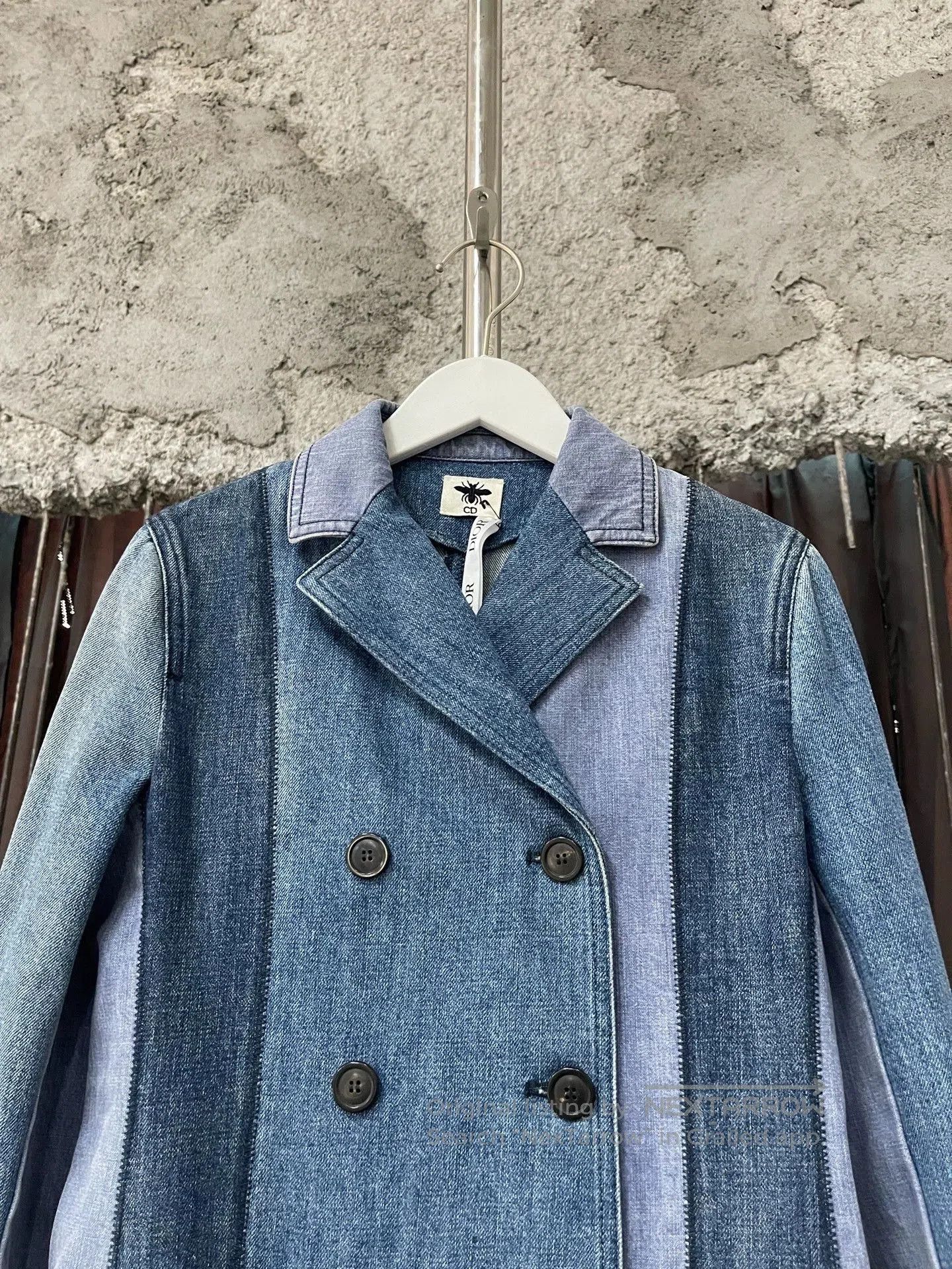 Dior Dior Double-Breasted Denim Jacket. Size US S / EU 44-46 / 1 - 3 Thumbnail