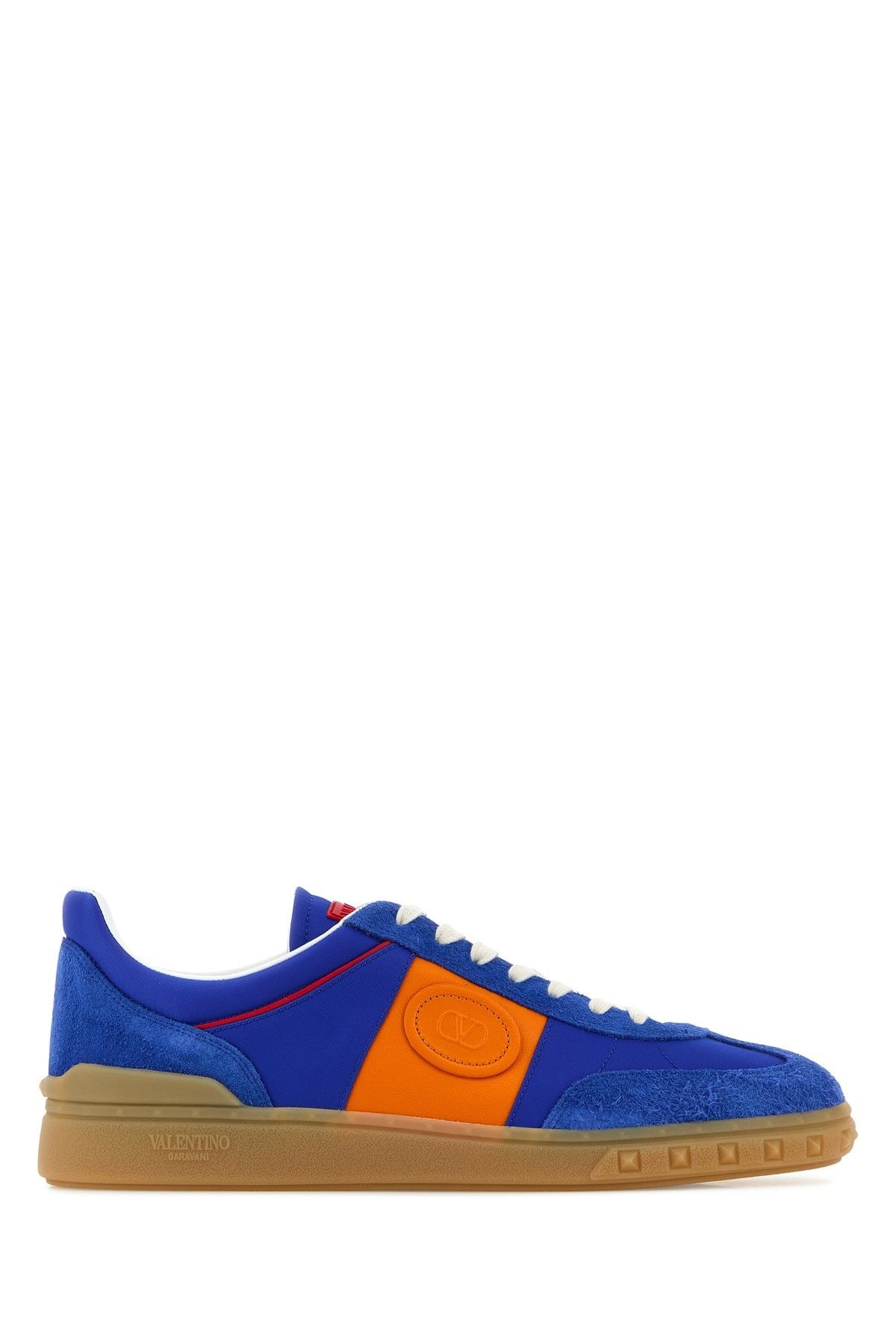 スニーカー Valentino Garavani Electric Blue Suede And Fabric Upvillage Valentino Garavani Electric Blue Suede And Fabric Upvillage