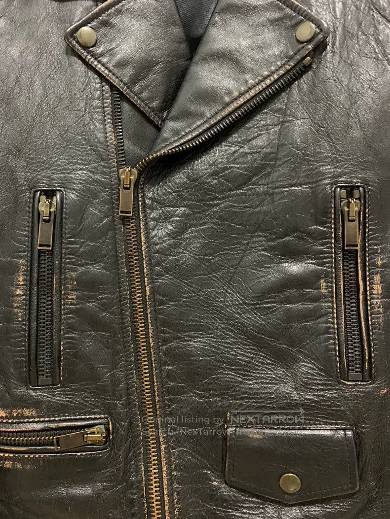 Saint Laurent Paris Saint Laurent Paris Leather Jacket Size US S / EU 44-46 / 1 - 7 Thumbnail