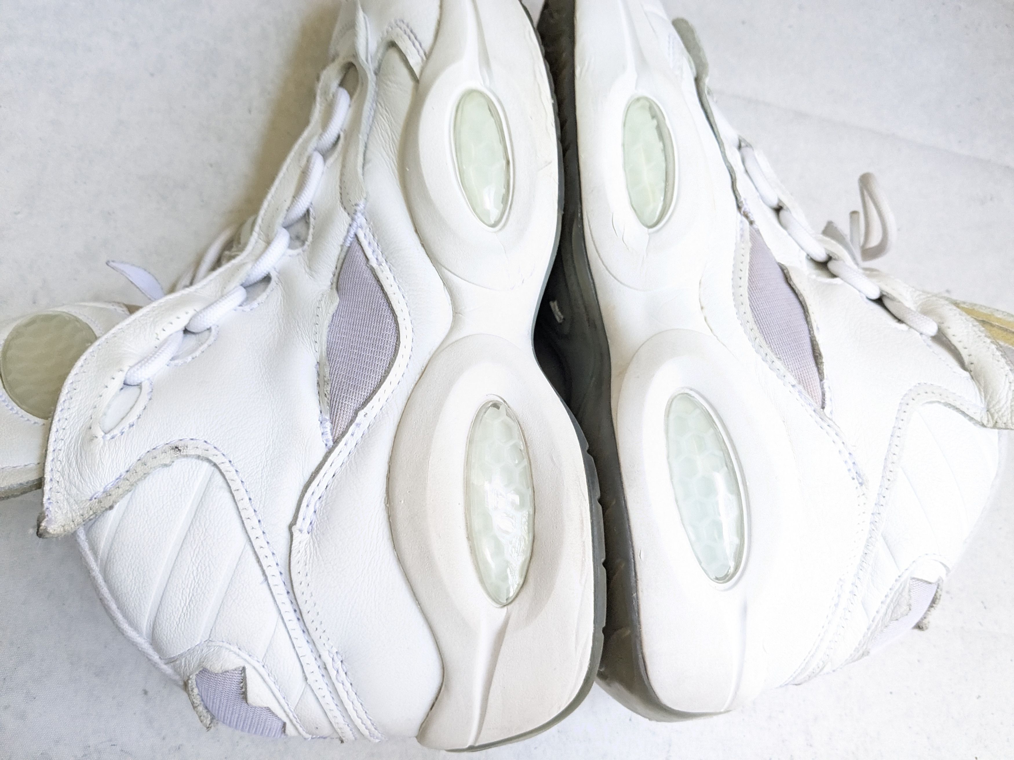 Maison Margiela × Reebok Maison Margiela Reebok Question White 9 High Tops Leather Size US 9 / EU 42 - 8 Thumbnail