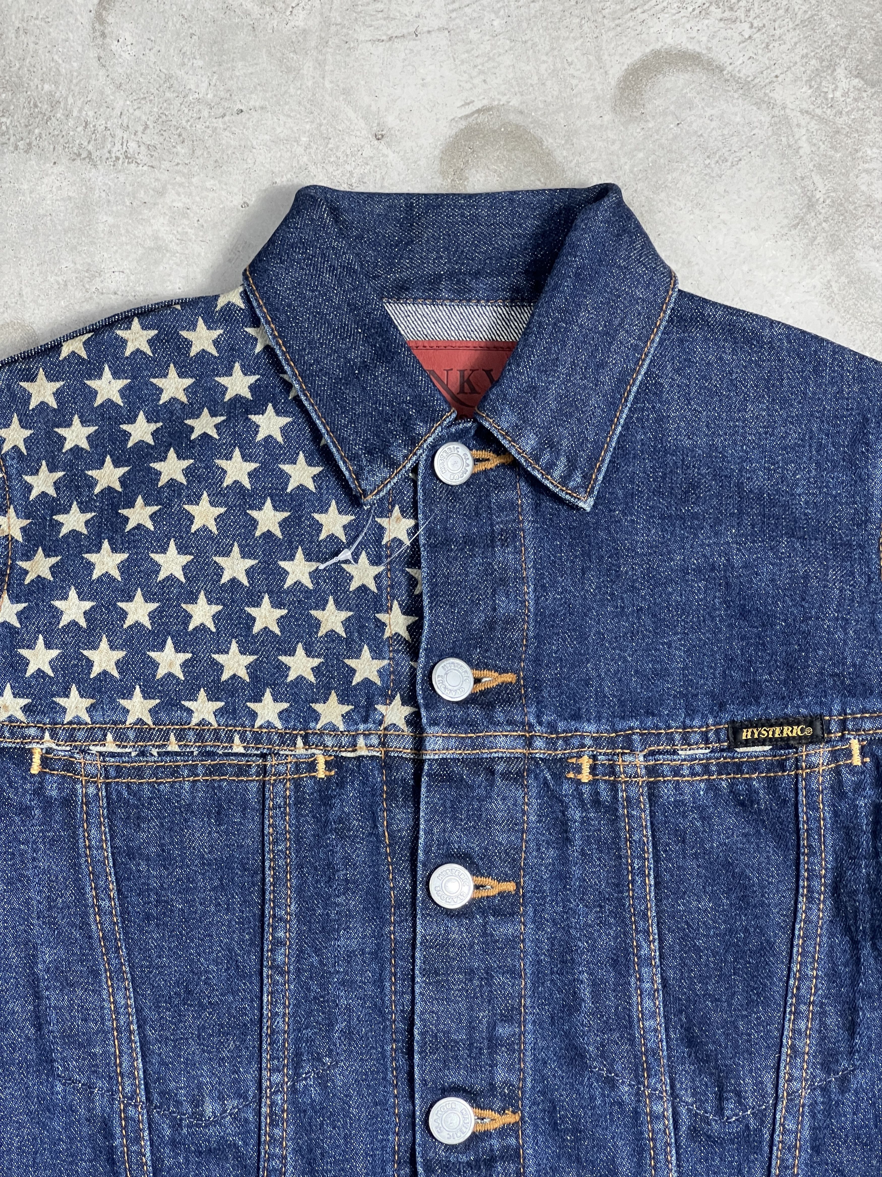 Hysteric Glamour HYSTERIC GLAMOUR Kinky Jeans Y2K Denim Jacket GTMPT697 Size M / US 6-8 / IT 42-44 - 9 Thumbnail