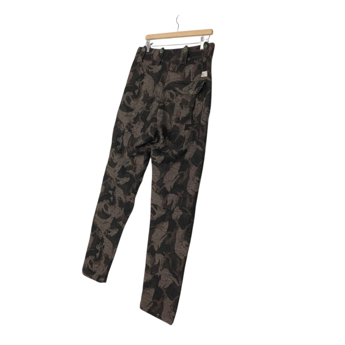 Japanese Brand 🔥HAND MADE WOOL PANTS FLORAL MARSHALL ARTIST ISSEY MIYAKE Size US 32 / EU 48 - 14 Thumbnail