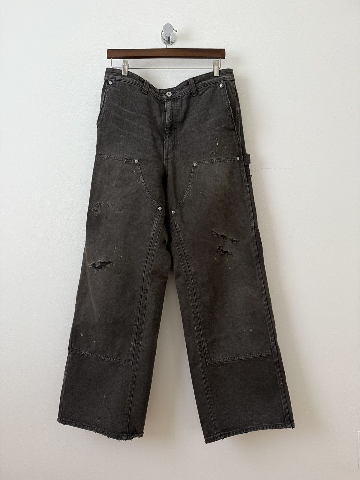 Vuja De Gunther Destroyed Double-Knee Pants | Grailed