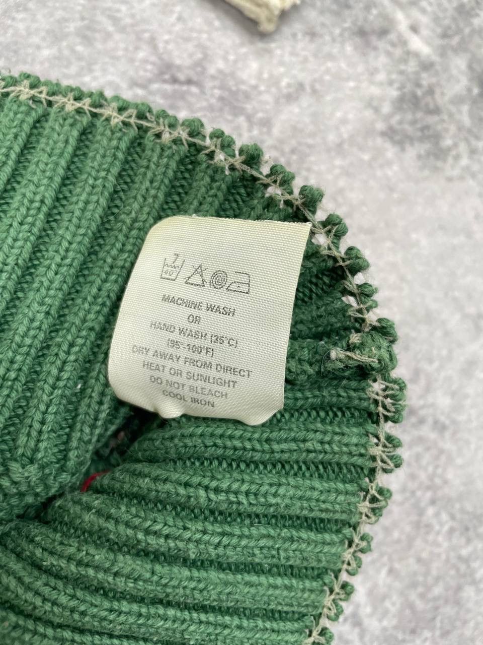 Burberry Burberrys Vintage Men Argyle Knit Sweater Green Beige Size L Size US L / EU 52-54 / 3 - 7 Thumbnail