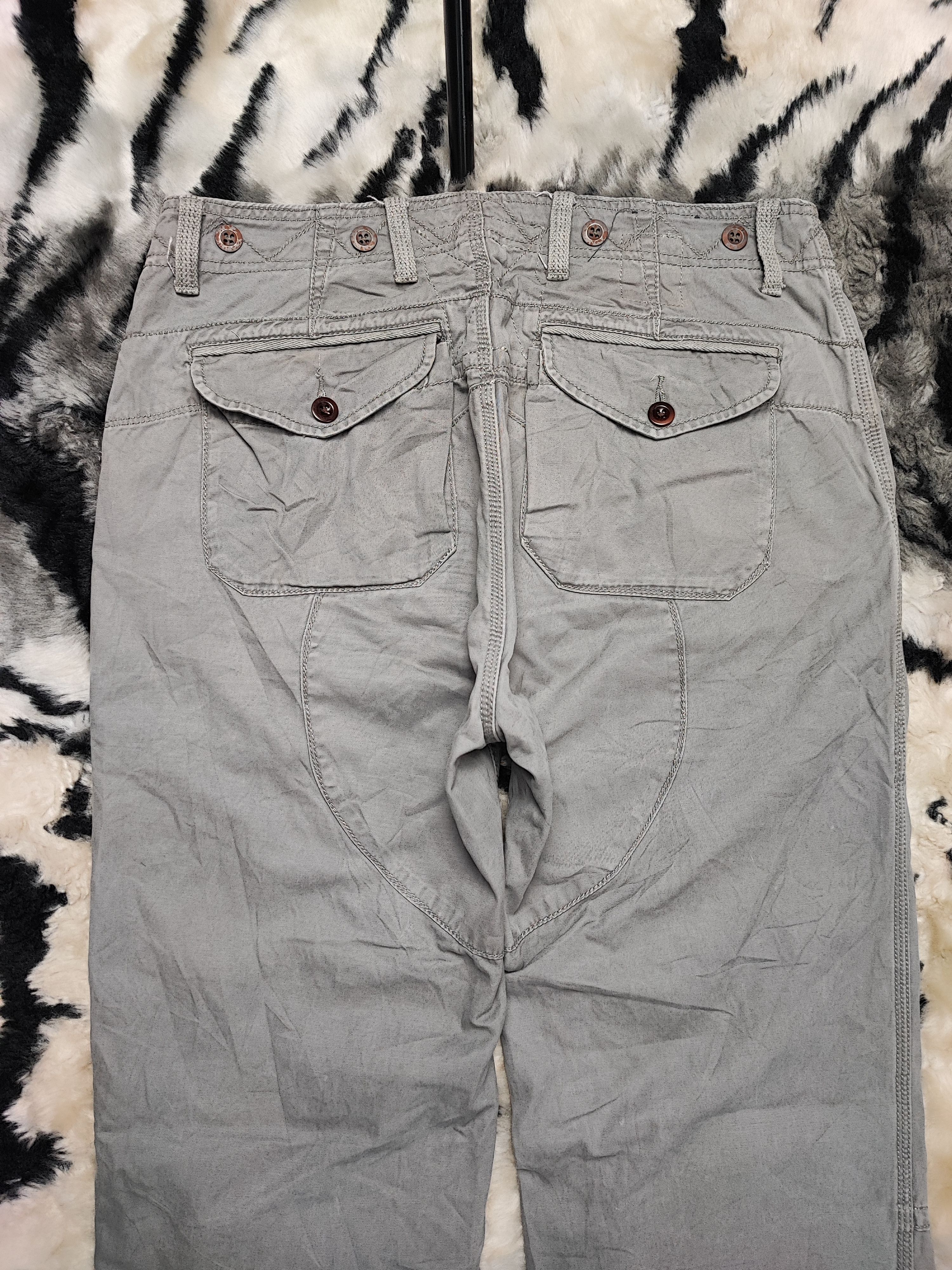 Polo Ralph Lauren 🔥DOPE Iconic Combat Multipocket Tactical Parachute Pants Size US 33 - 20 Thumbnail
