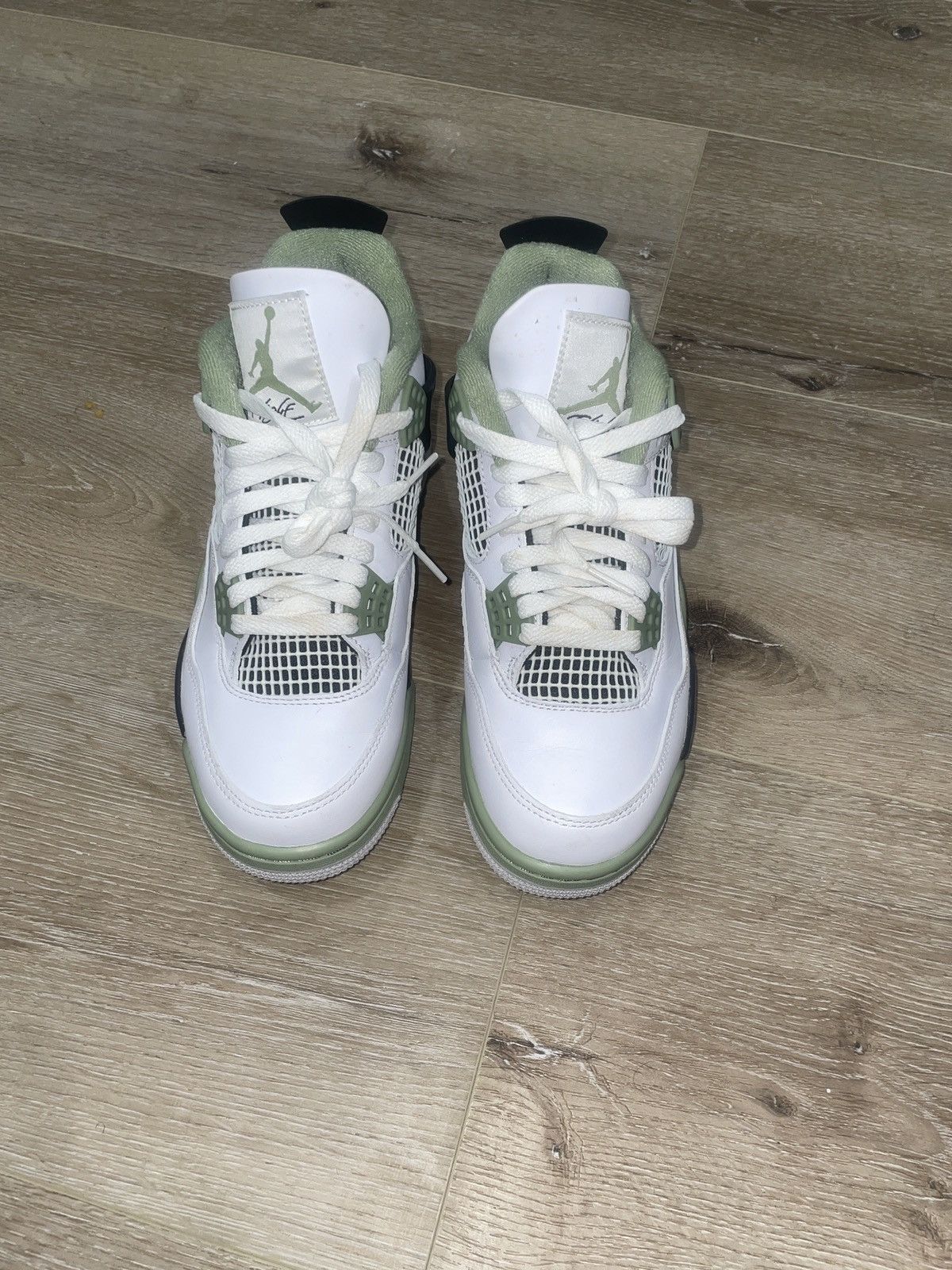 Jordan Brand × Nike Women's air jordan 4 retro seafoam Size US 8.5 / IT 38.5 - 3 Thumbnail