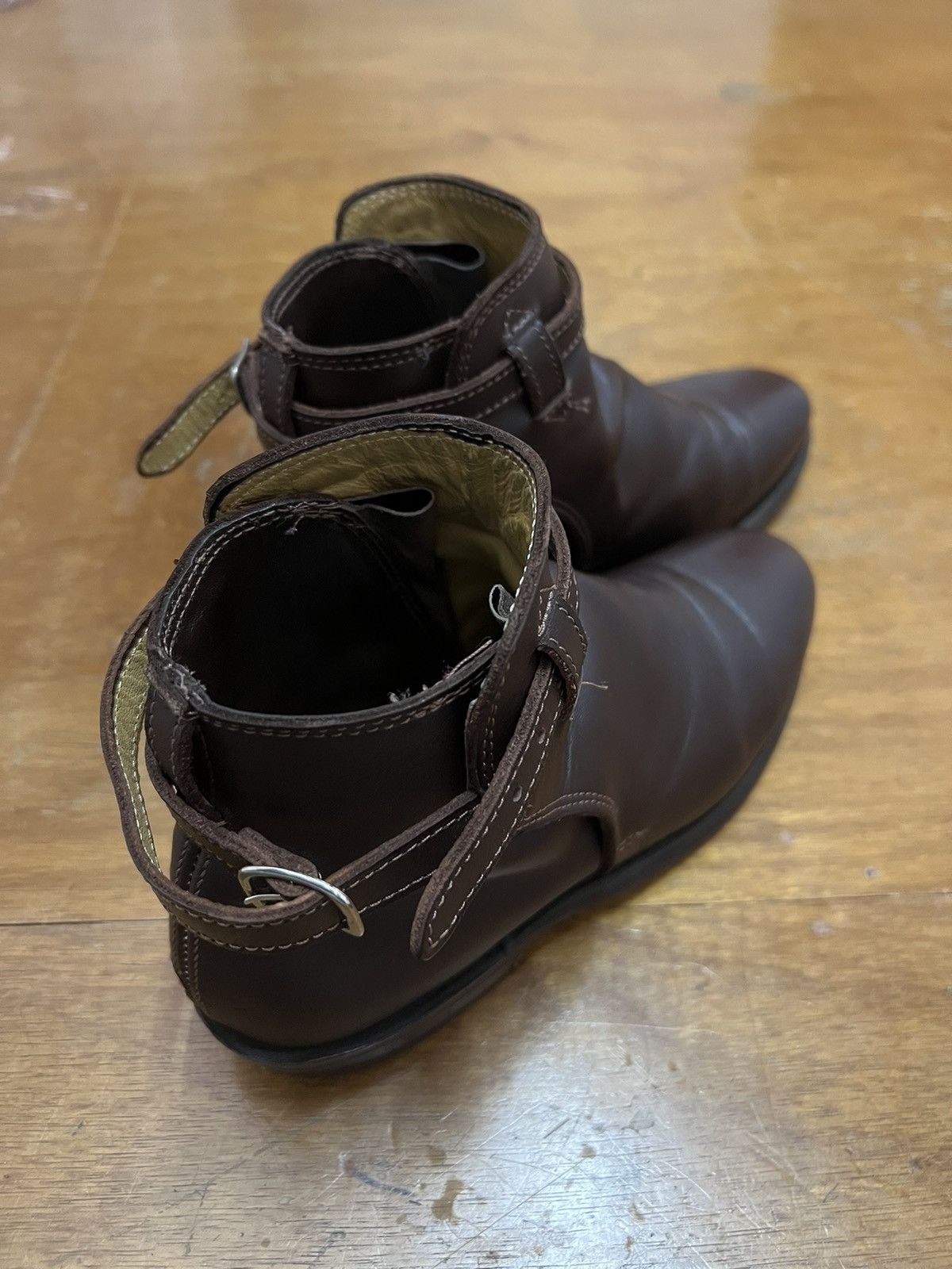 R.M. Williams R.M.WILLIAM leather Boots Rare Design(size 7D) Size US 7 / IT 37 - 2 Thumbnail