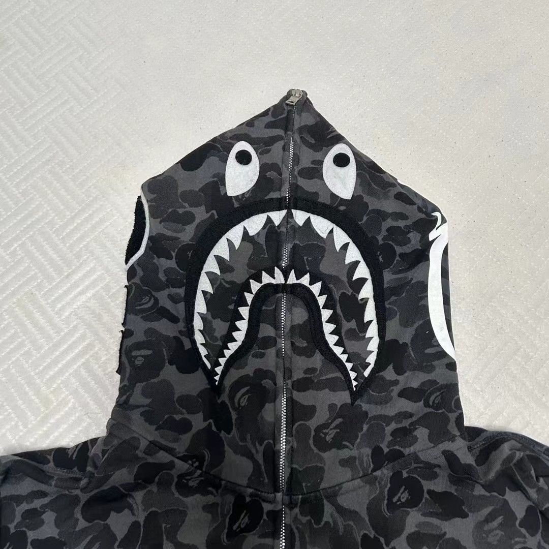Bape COLOR CAMO SHARK FULL ZIP HOODIE Size US XXL / EU 58 / 5 - 2 Thumbnail