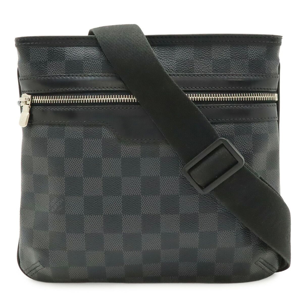 Louis Vuitton Louis Vuitton Louis Vuitton Thomas Damier Graphite Shoulder Bag Textile Crossbody Bag N58028 DUTY FREE for USA Size ONE SIZE - 1 Thumbnail