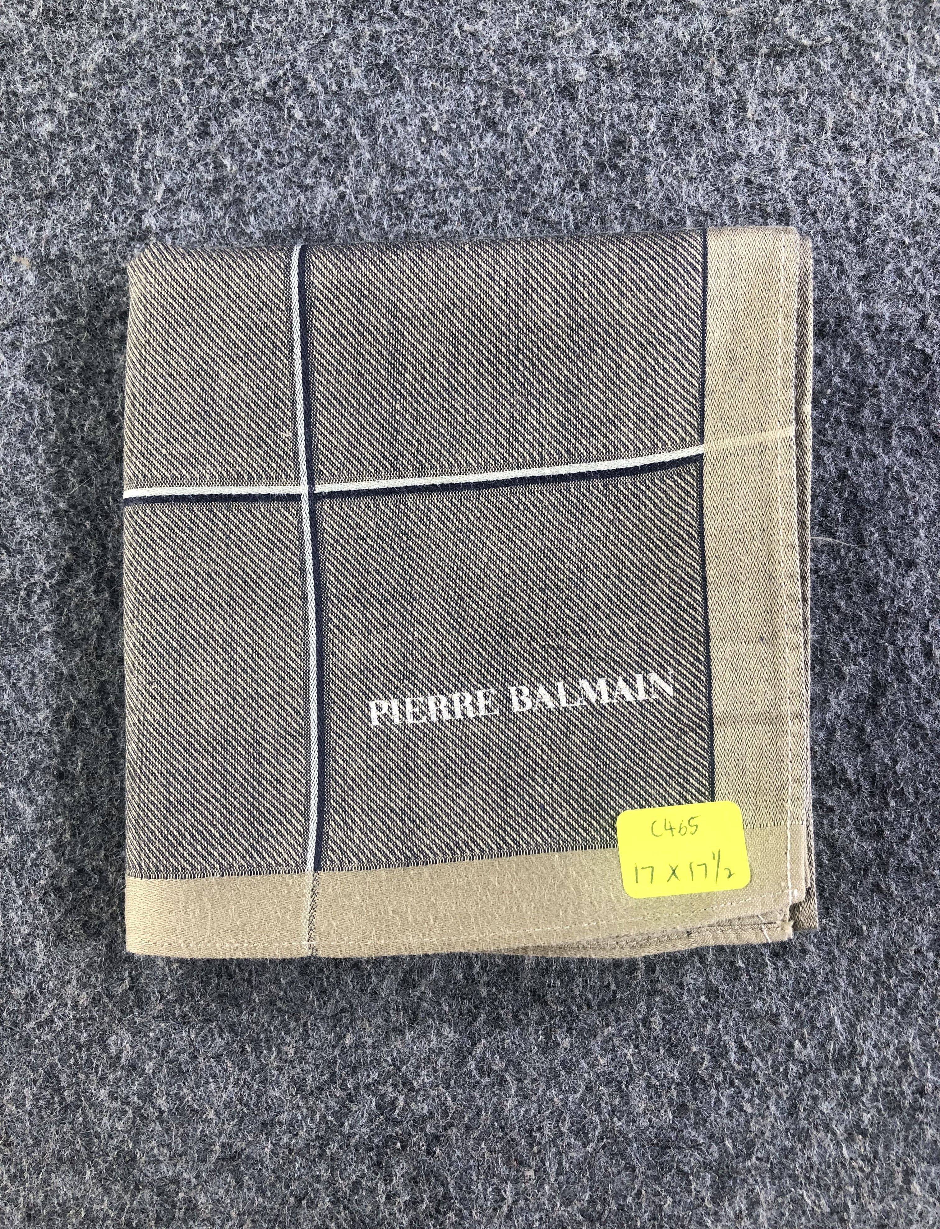 Pierre Balmain Pierre Balmain Handkerchief / Bandana / Neckerchief C465 Size ONE SIZE - 6 Thumbnail