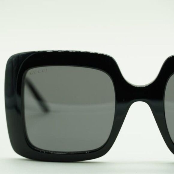 Gucci NEW GUCCI GG0896S 001 BLACK GREY SQUARE SUNGLASSES Size ONE SIZE - 6 Thumbnail