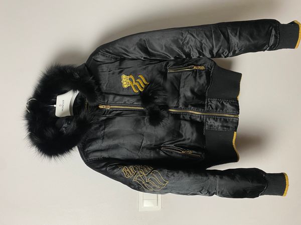 Rocawear Rocawear vintage down jacket fox fur cropped y2k 00s