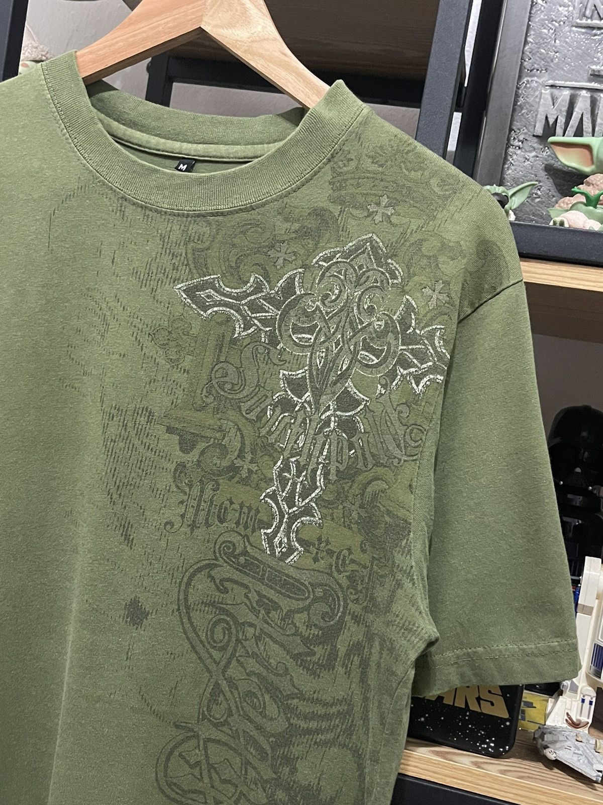 Southpole SOUTHPOLE Truth & Liberty Cross Tattoo Affliction Style Size US M / EU 48-50 / 2 - 2 Thumbnail