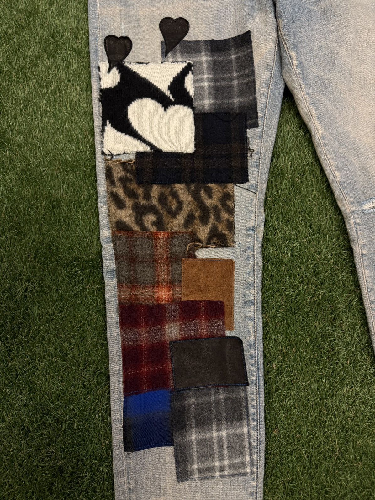 Amiri Amiri Art Patch Denim Pants Size 36 CLEAN 🧼 Size US 36 / EU 52 - 6 Thumbnail