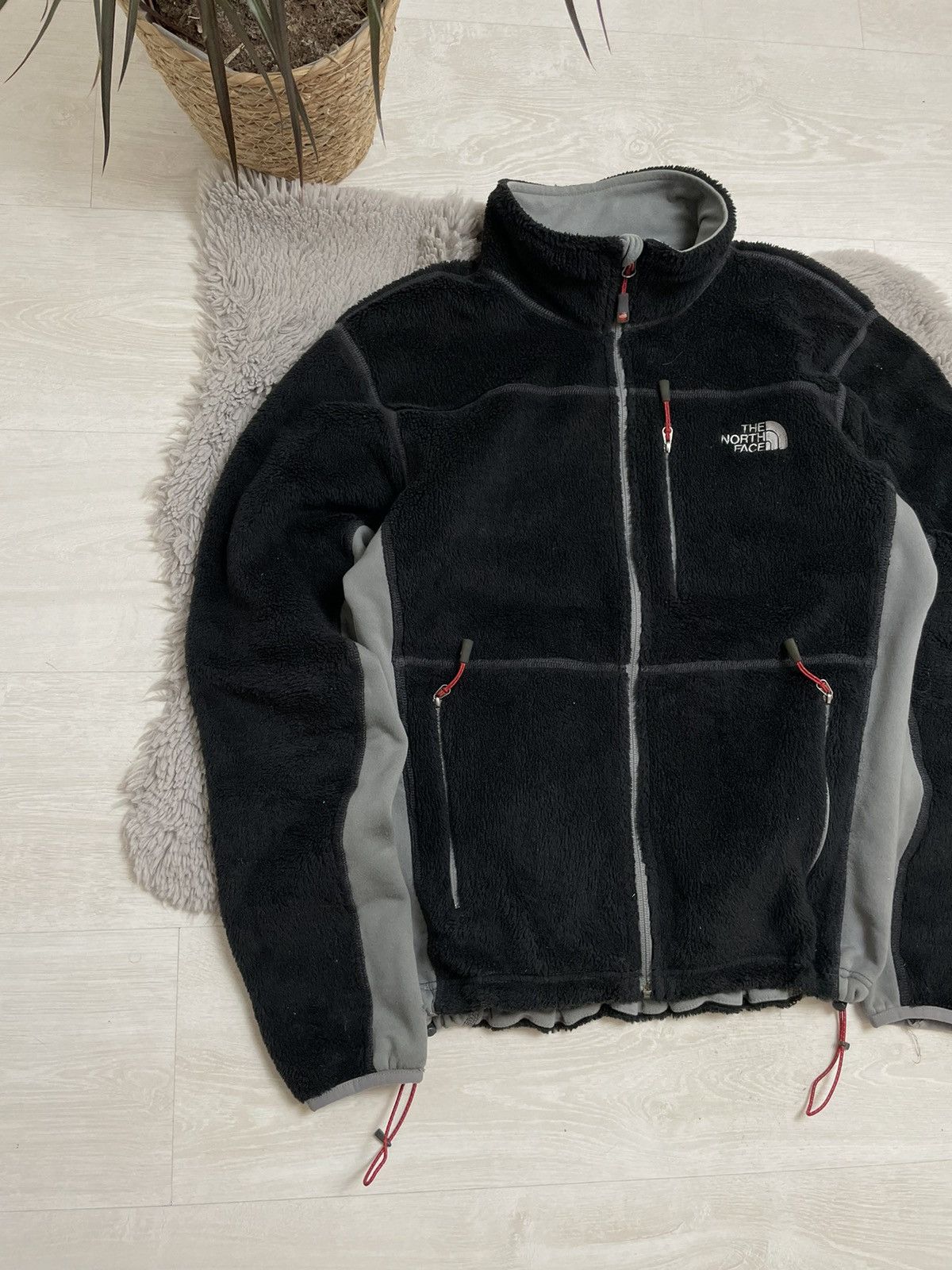 The North Face × Vintage The North Face Vintage Fleece Jacket Oversized Center Logo Size US S / EU 44-46 / 1 - 3 Thumbnail