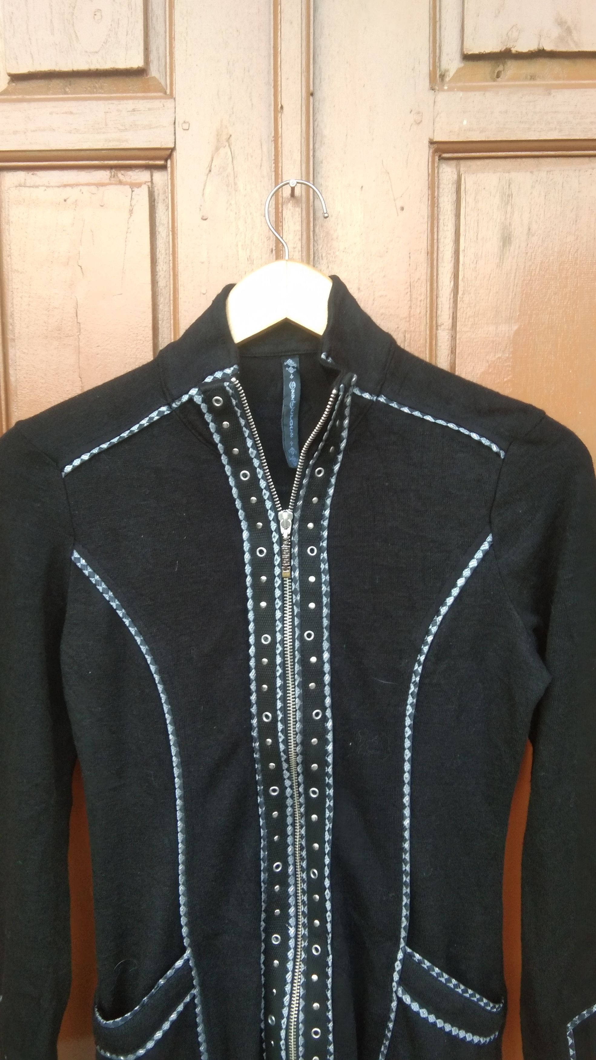 Japanese Brand Ozz croce ghotic punk tunic dress Size S / US 4 / IT 40 - 2 Thumbnail
