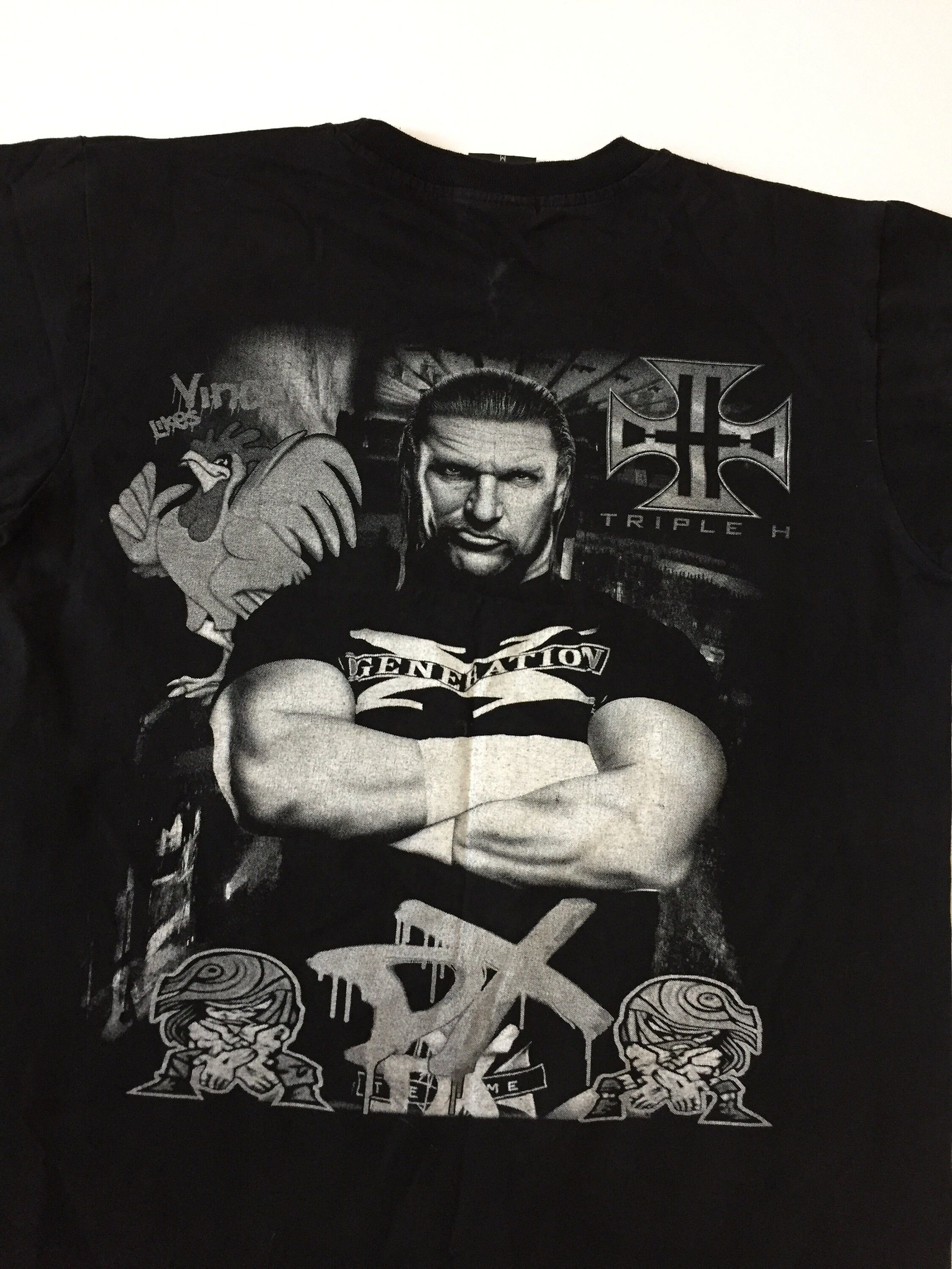 WWE Vintage Triple H T-shirt D-Generation X WWE nWo Black Tee M Size US M / EU 48-50 / 2 - 4 Thumbnail
