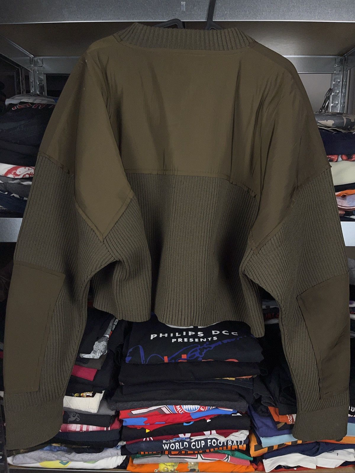 Other ➕ h&m studio aw21 cropped nylon patches sweater Size XL / US 12-14 / IT 48-50 - 2 Thumbnail